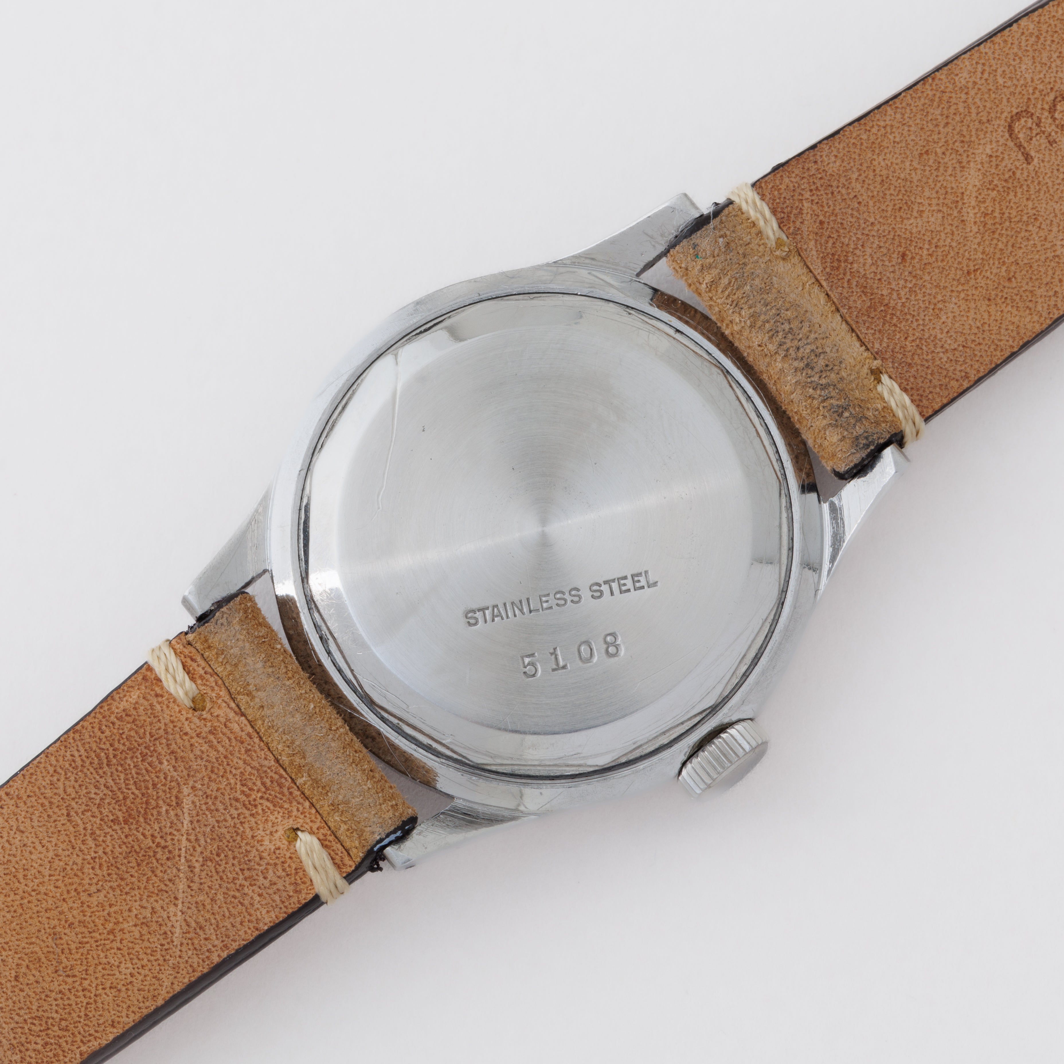 ミネルバ ピタゴラス センターセコンド 手巻き Cal.49 赤秒針 スクリューバックケース