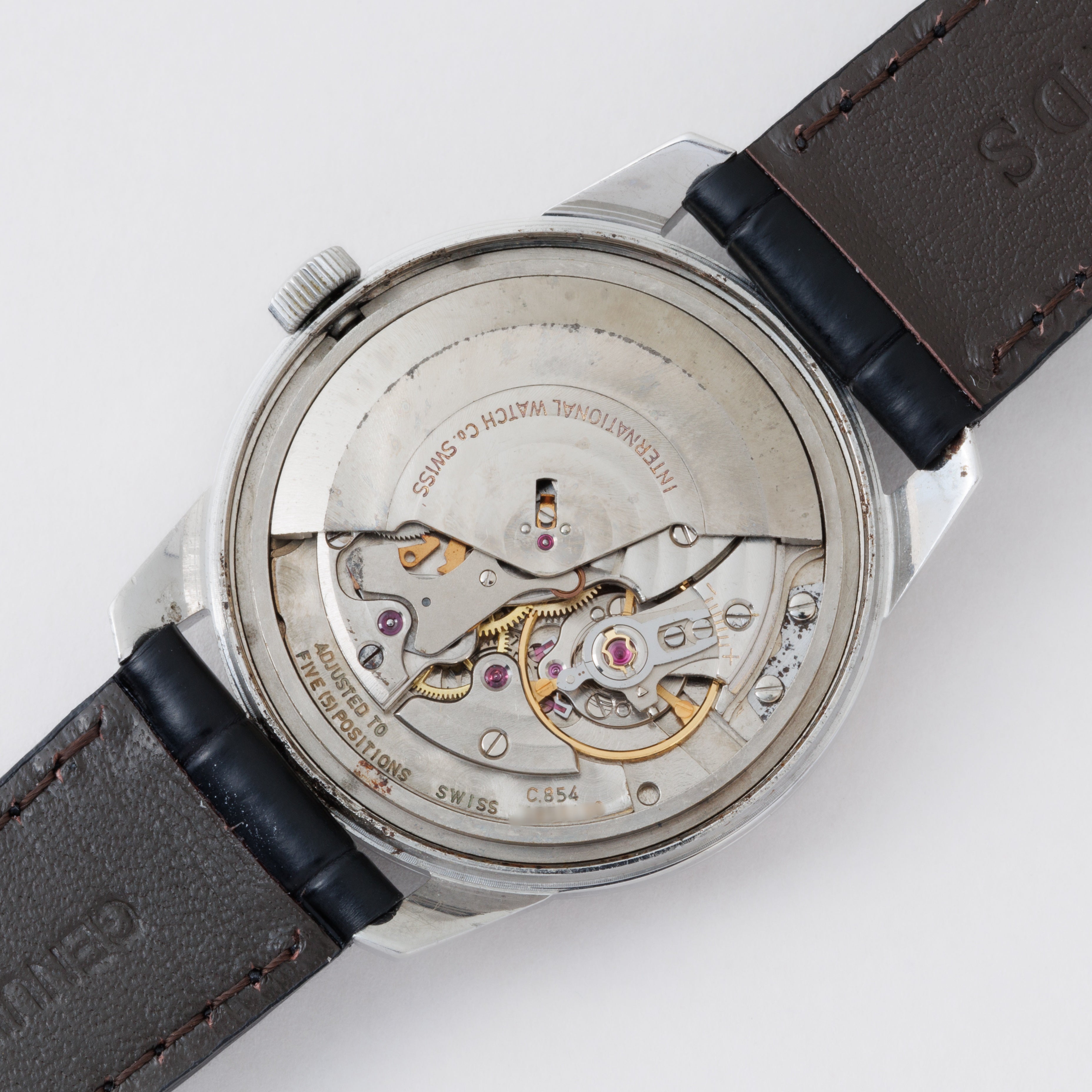 IWC ラウンドケース オートマチック 1967年製 Ref.R810A ノンデイト ペラトン式自動巻き Cal.854