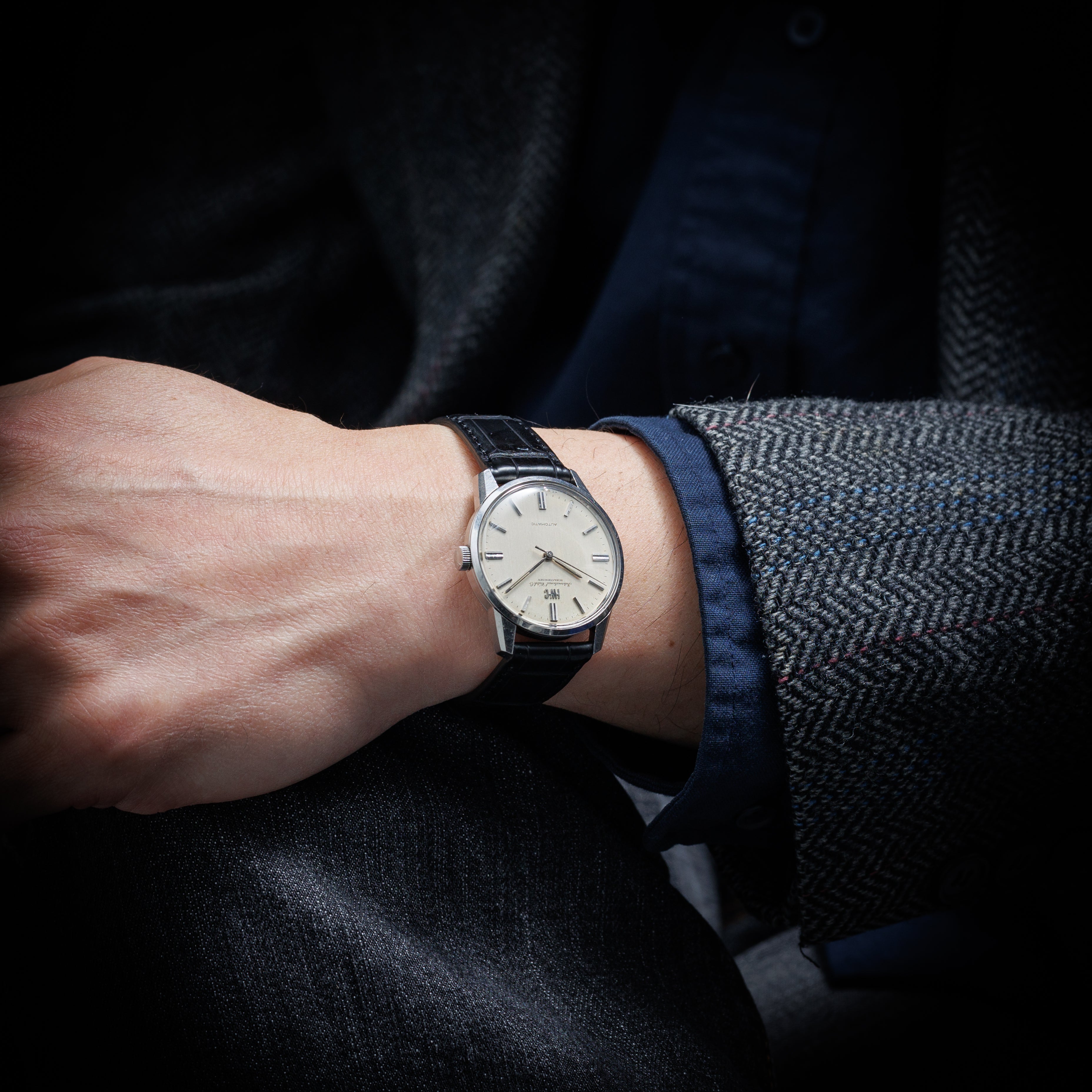 IWC ラウンドケース オートマチック 1967年製 Ref.R810A ノンデイト ペラトン式自動巻き Cal.854