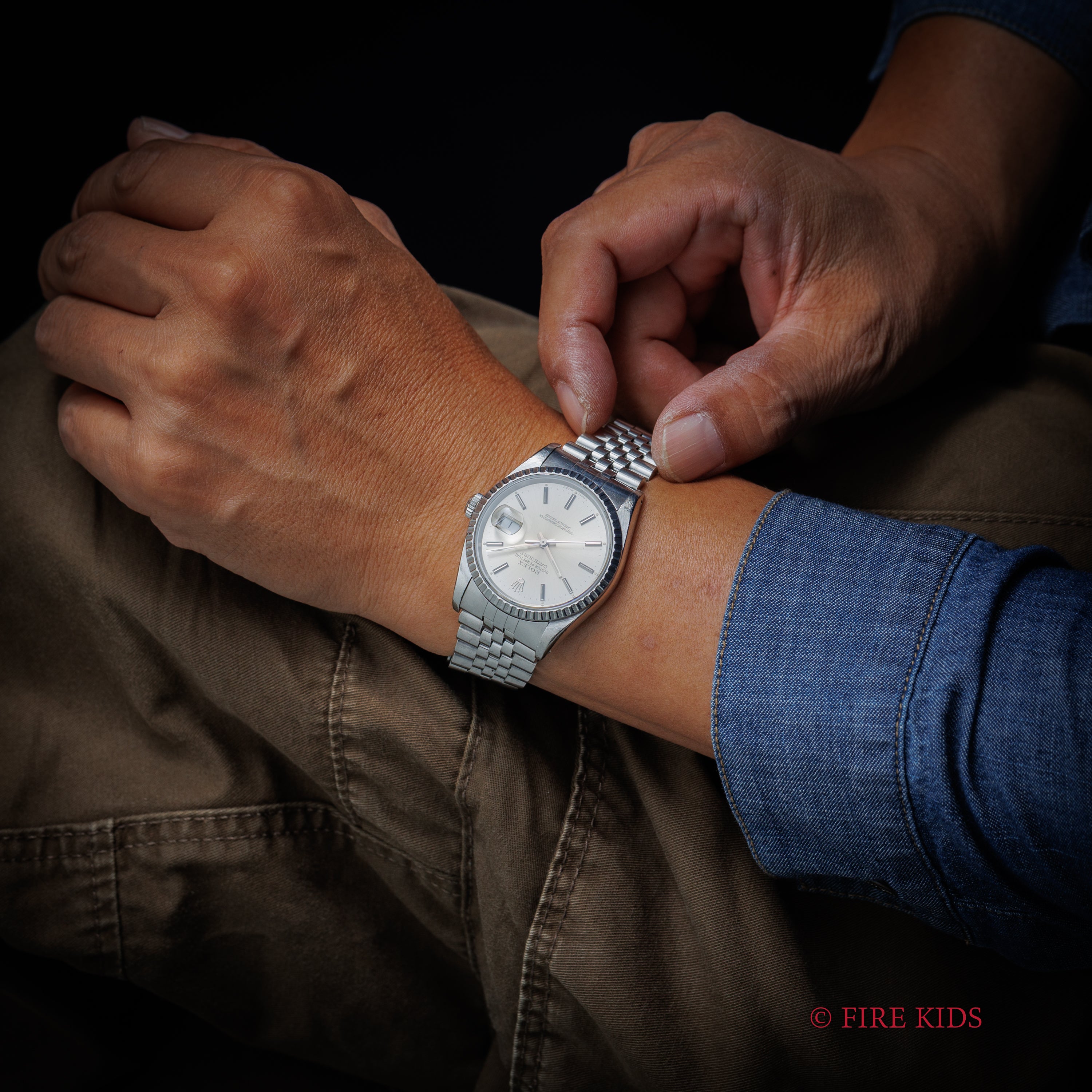 ロレックス デイトジャスト 1991年製 Ref.16220 パティーナダイヤル 純正ジュビリーブレス