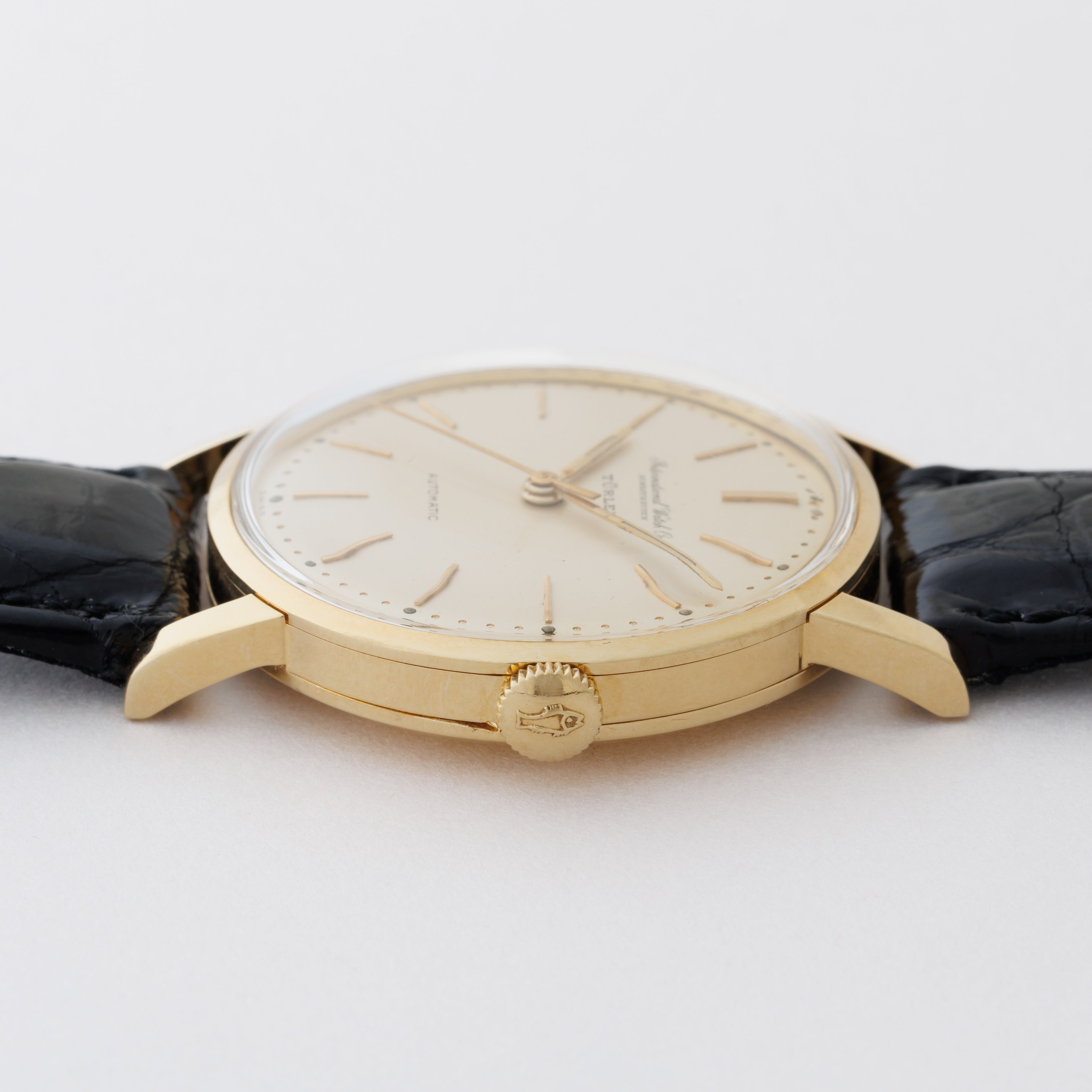 IWC オートマチック チューラーWネーム 1961年製 18金無垢イエローゴールド ノンデイト ペラトン式自動巻き