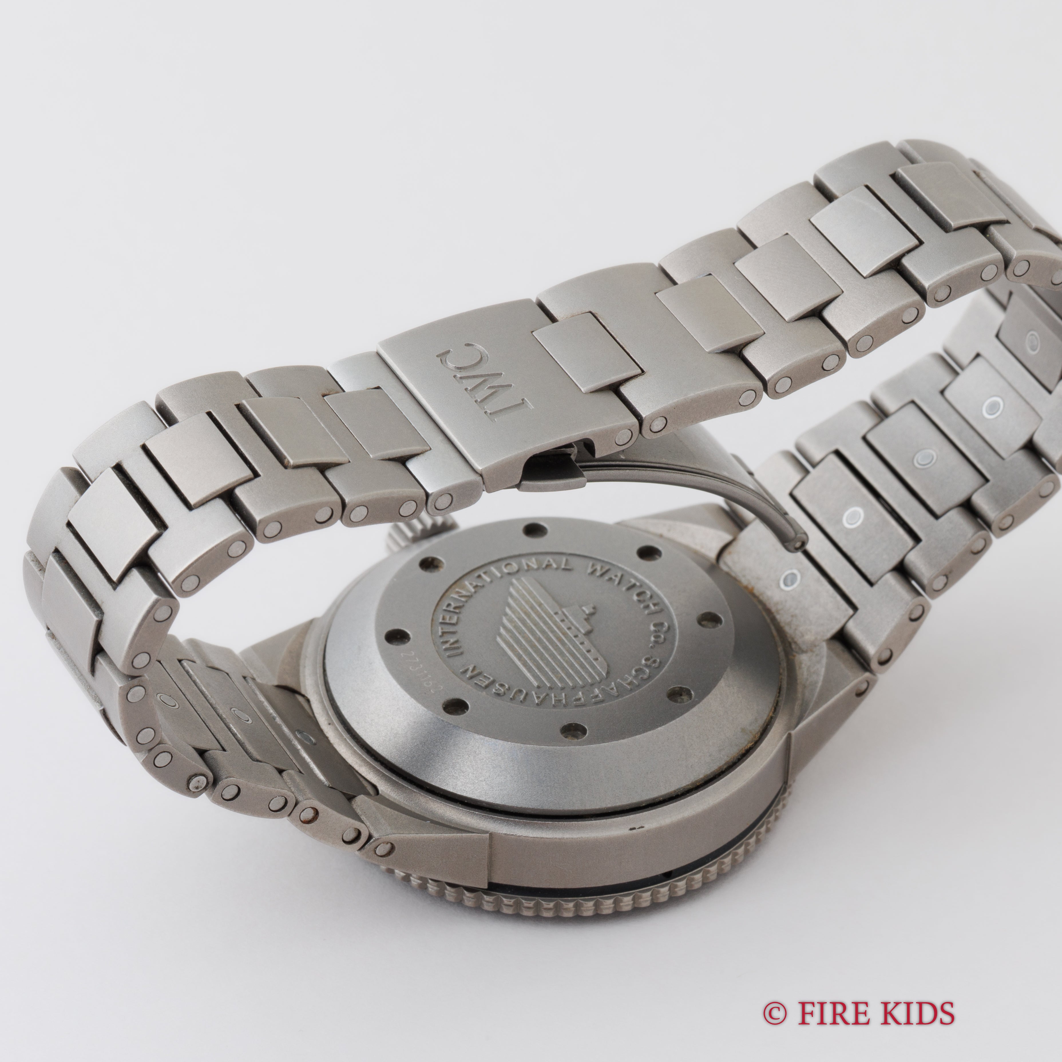 IWC 1999年製 アクアタイマー 2000m防水 チタン オールトリチウム 純正ブレス ギャラ付