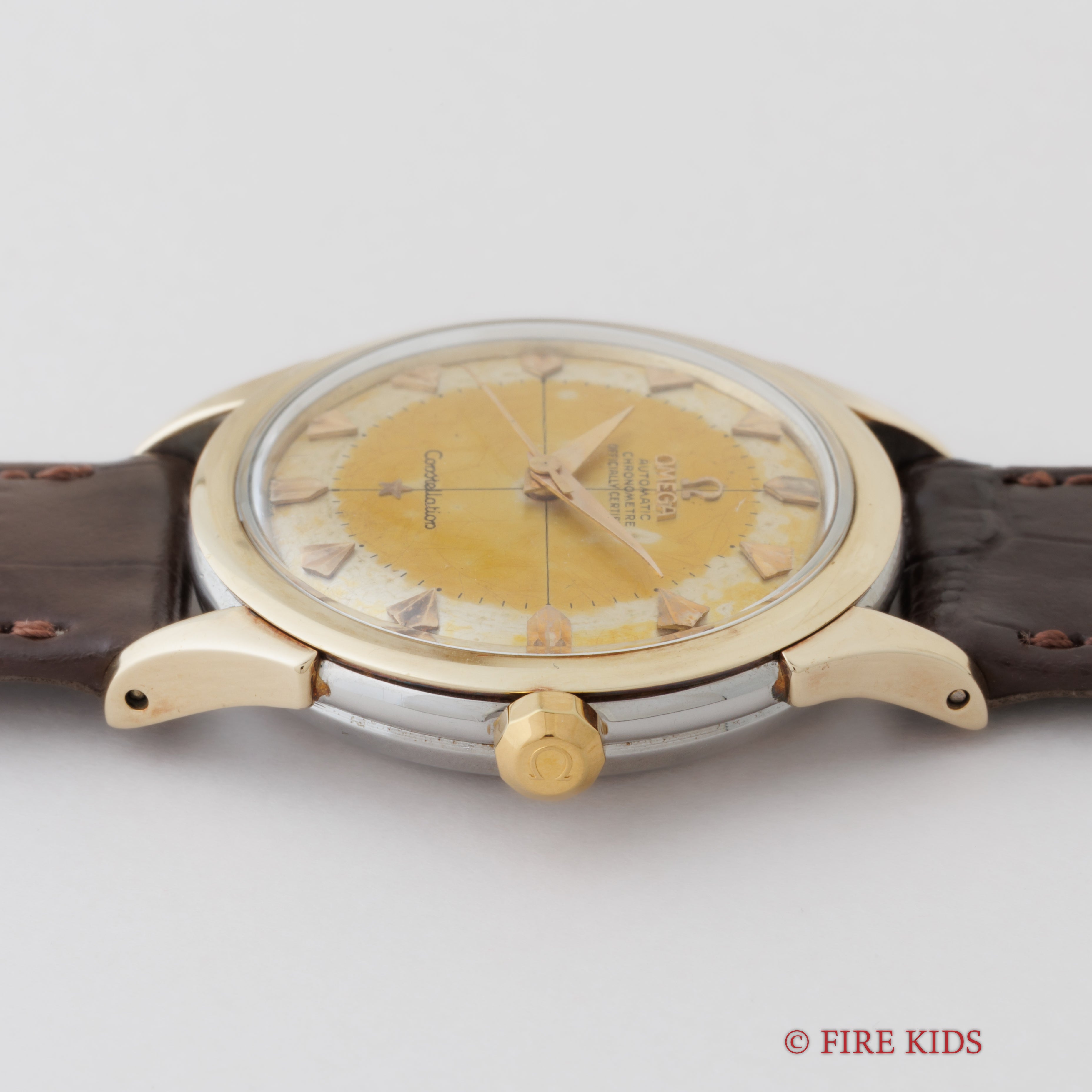 オメガ コンステレーション トップゴールドケース 1955年製 Ref.2852-4SC ハートインデックス