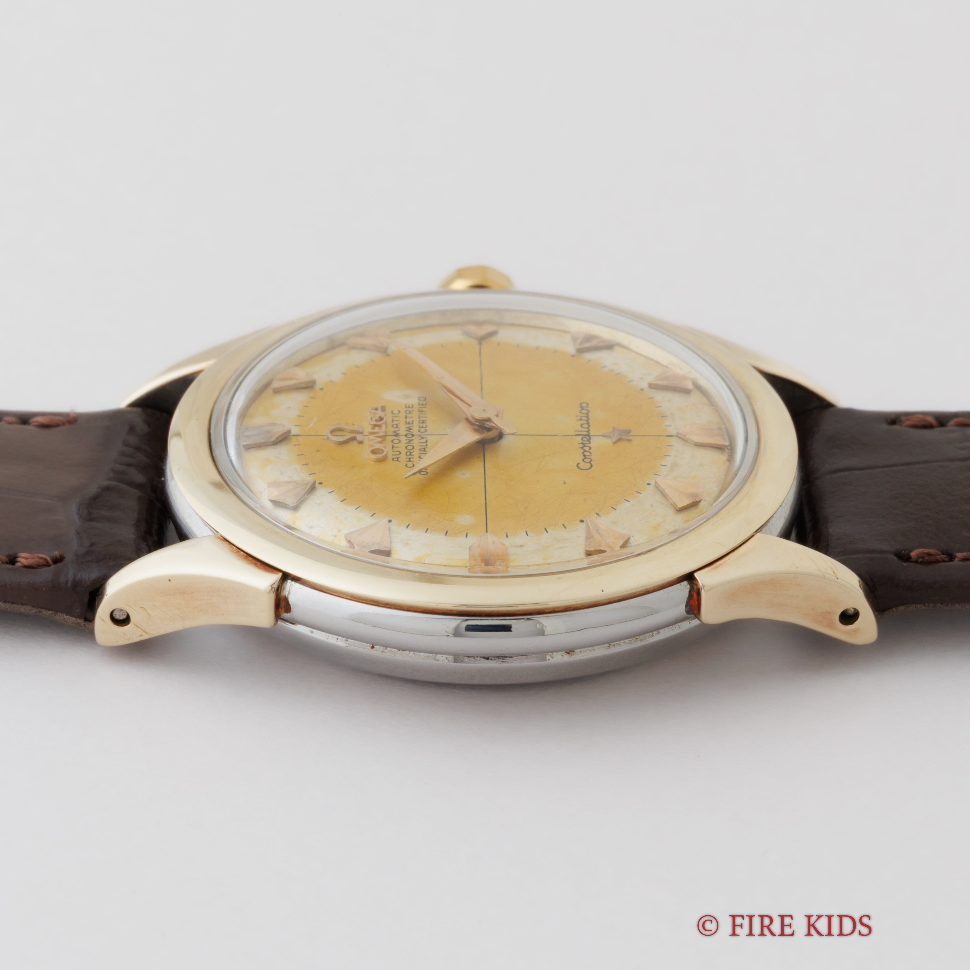 オメガ コンステレーション トップゴールドケース 1955年製 Ref.2852-4SC ハートインデックス