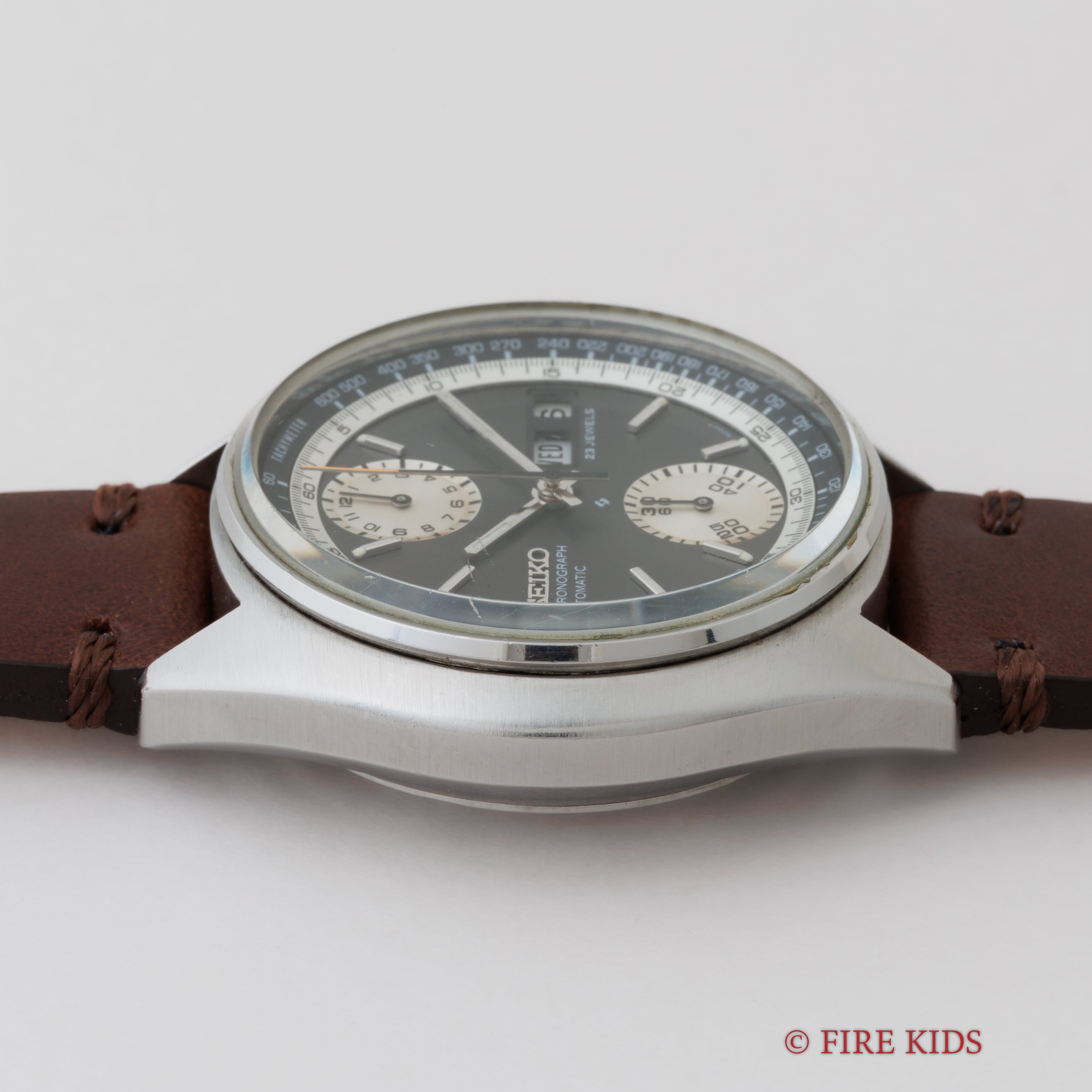 セイコー クロノグラフ 自動巻き 1971年製 Ref.6138-8000 Cal.6138B 逆パンダ