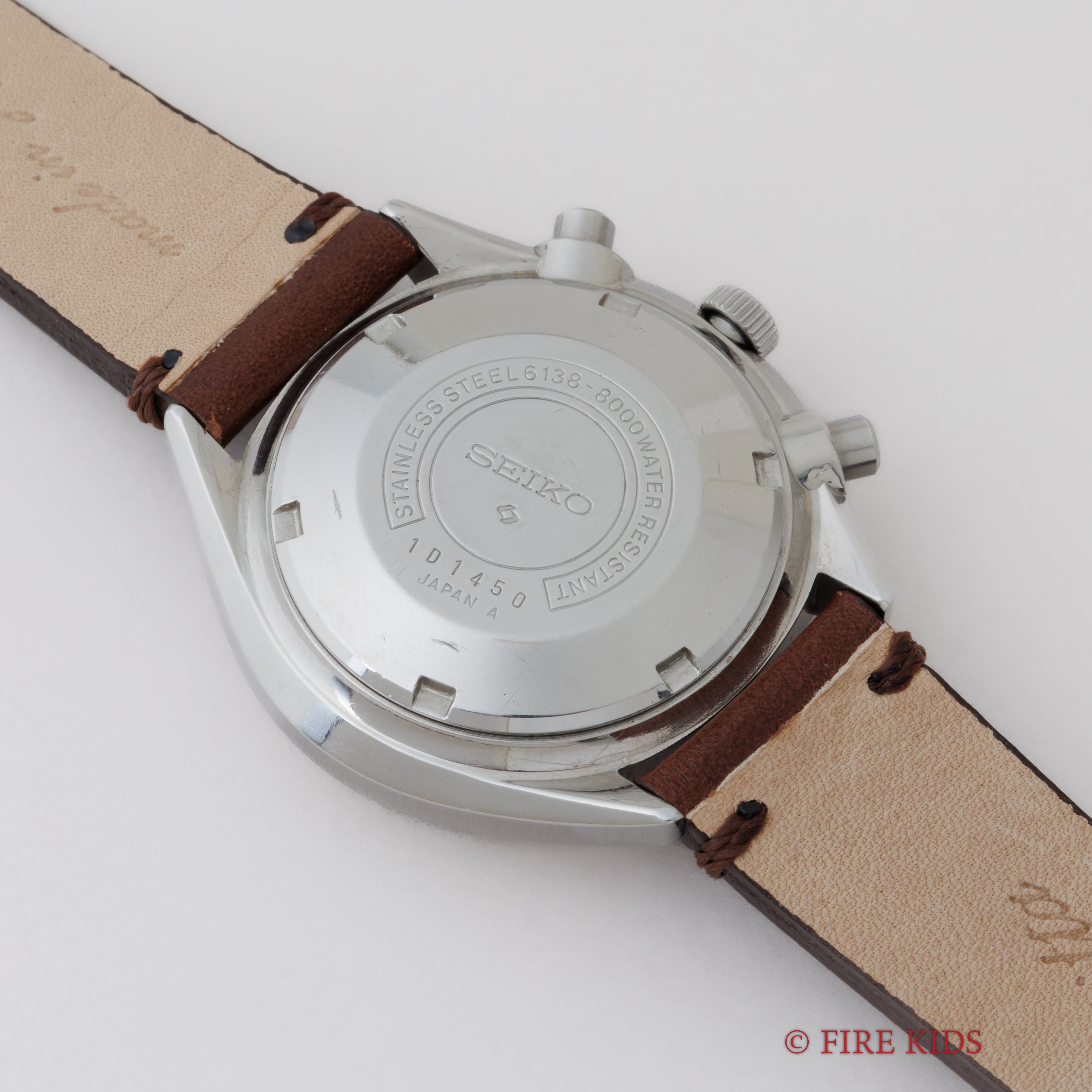 セイコー クロノグラフ 自動巻き 1971年製 Ref.6138-8000 Cal.6138B 逆パンダ