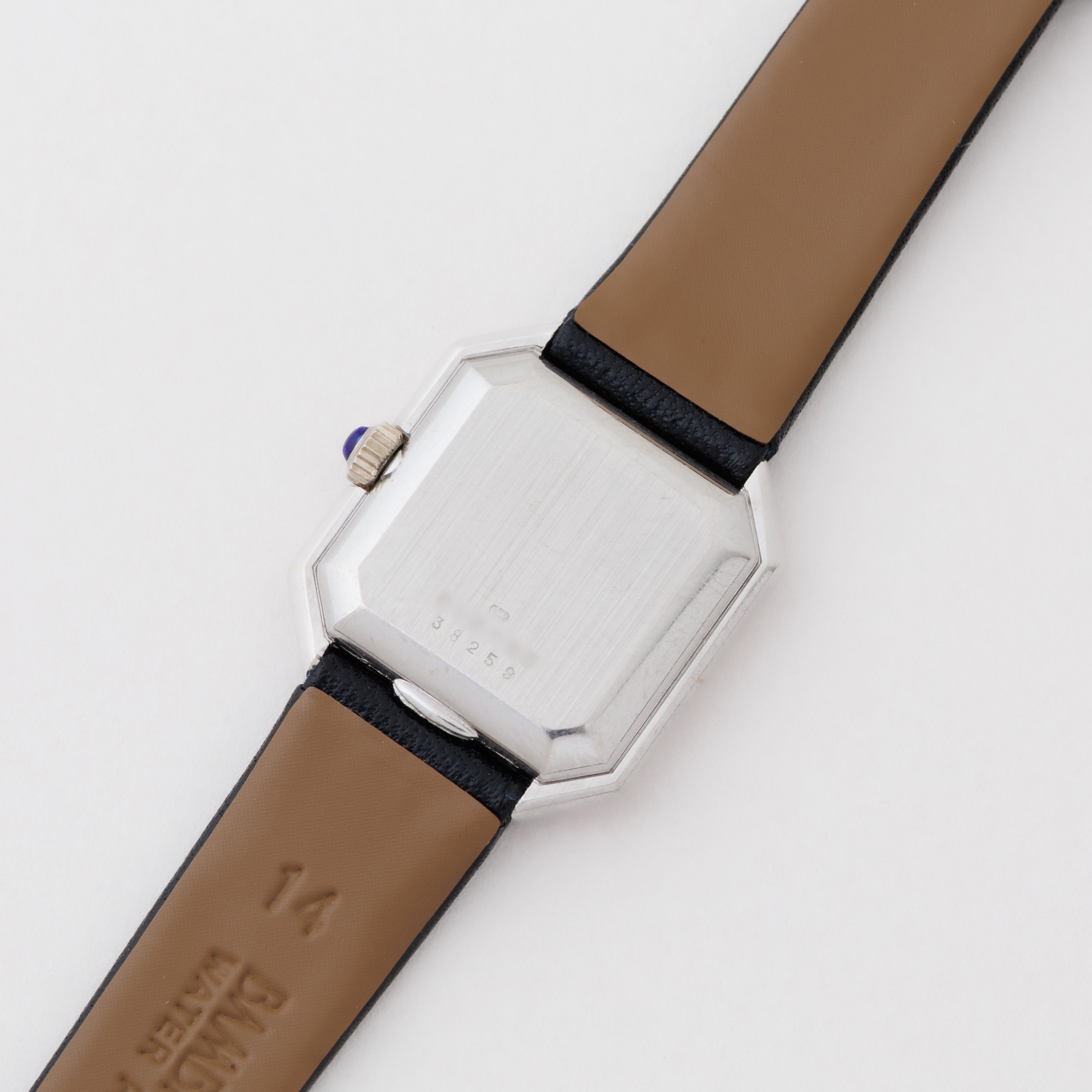 ボーム＆メルシエ レディース 18金無垢ホワイトゴールド オクタゴンケース 1980年代製 手巻き