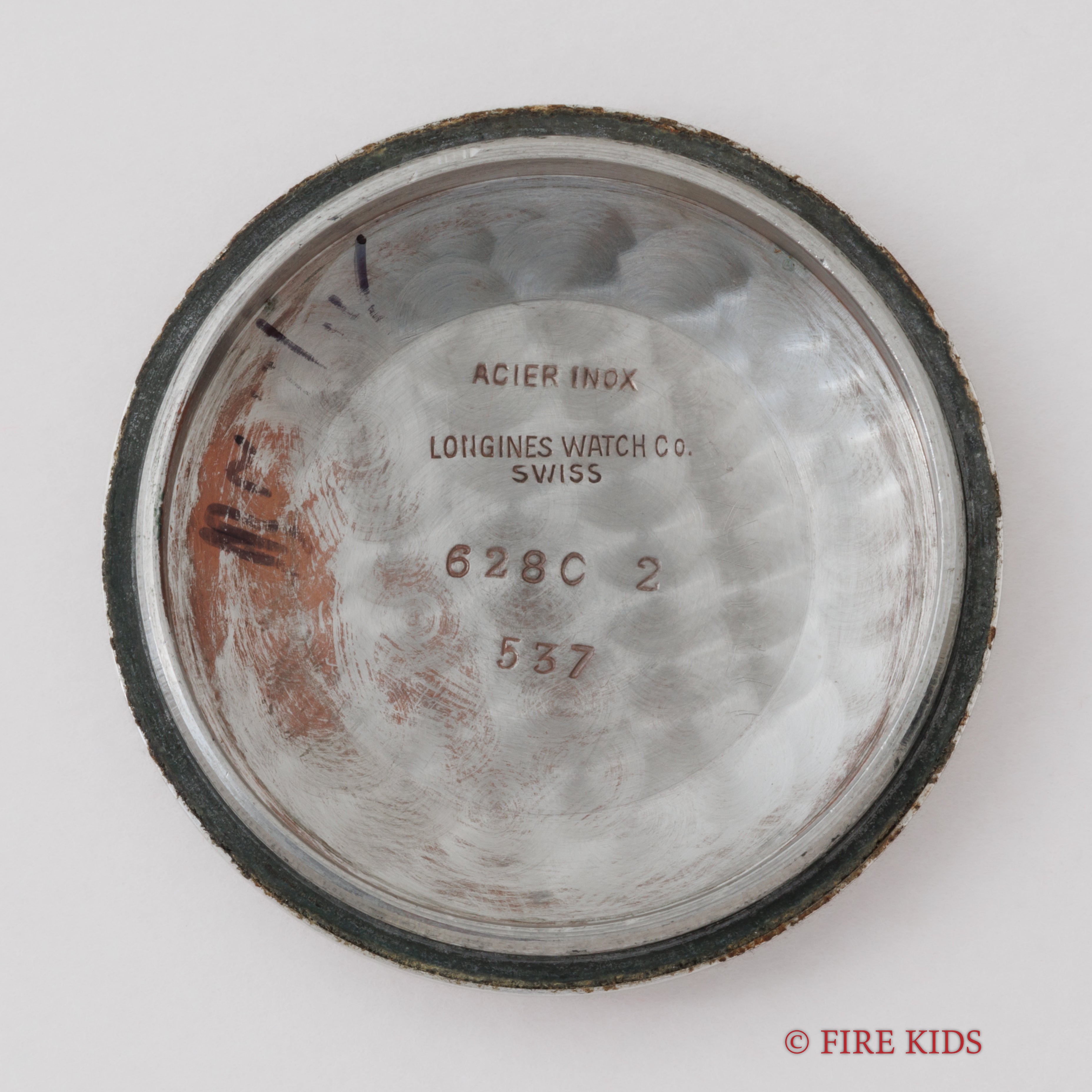 ロンジン ラウンド ブレゲ数字 ダブルステップドベゼル 1951年製 オートマチック Ref.6280-2 Cal.22AS