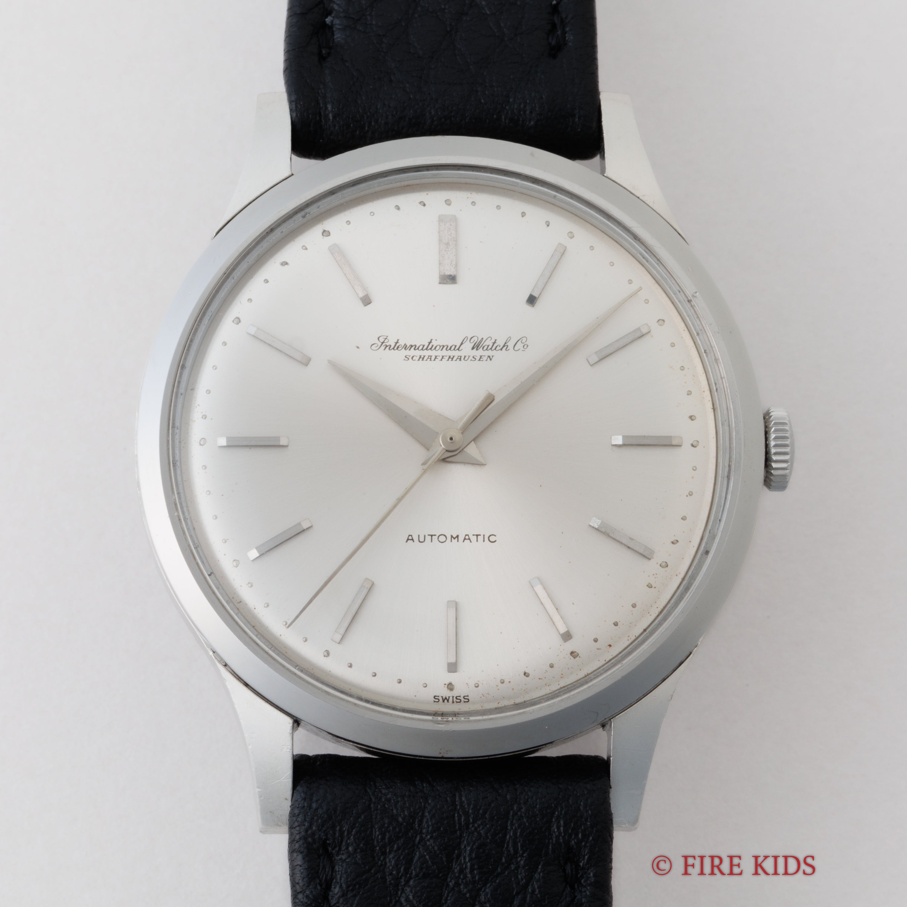IWC 36mmビッグケース ノンデイト 1963年製 自動巻き Ref.647A Cal.853
