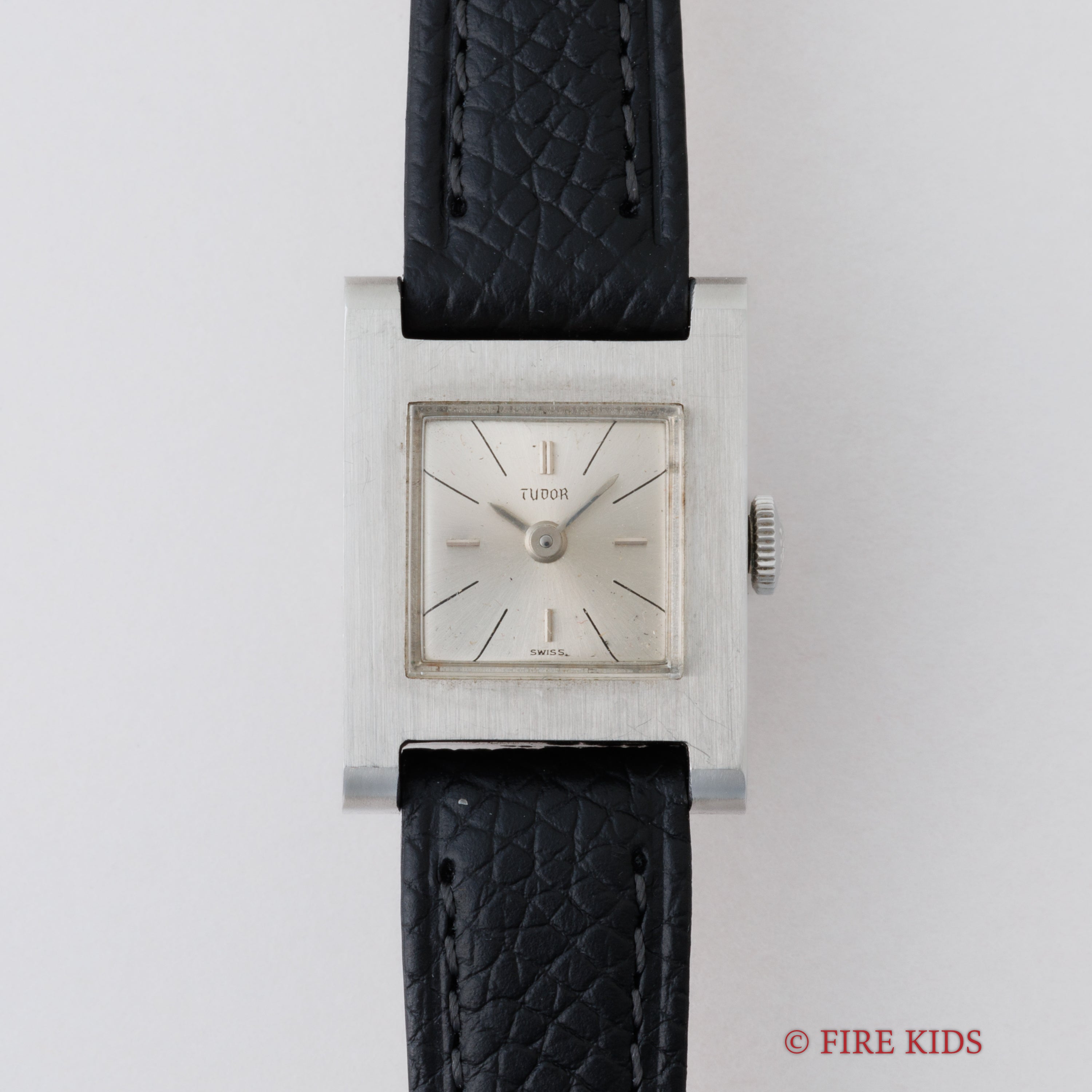 チューダー 1966年製 Ref.1861 レディース スクエアケース 手巻き ロレックス尾錠付き