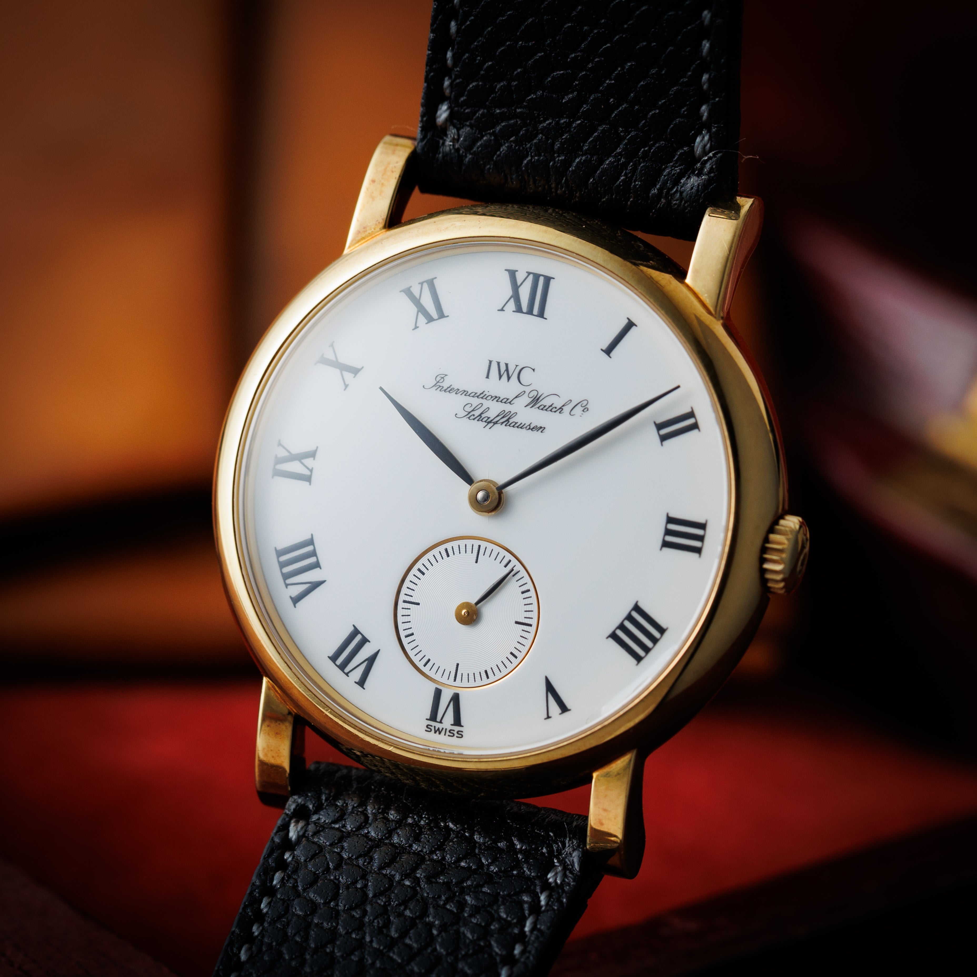 IWC ポートフィノ 1991年製 Ref.2533 18金イエローゴールド 裏スケルトン