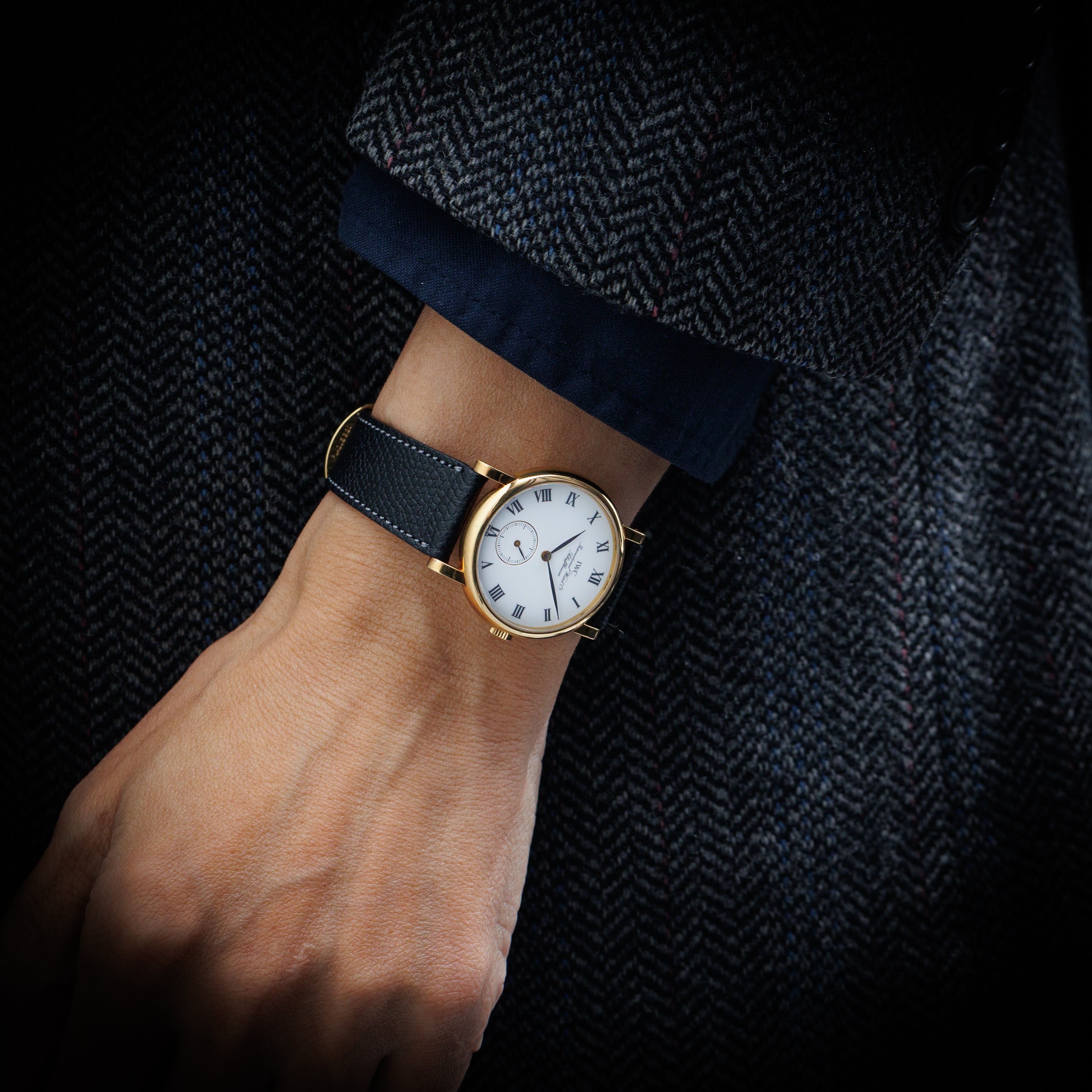 IWC ポートフィノ 1991年製 Ref.2533 18金イエローゴールド 裏スケルトン