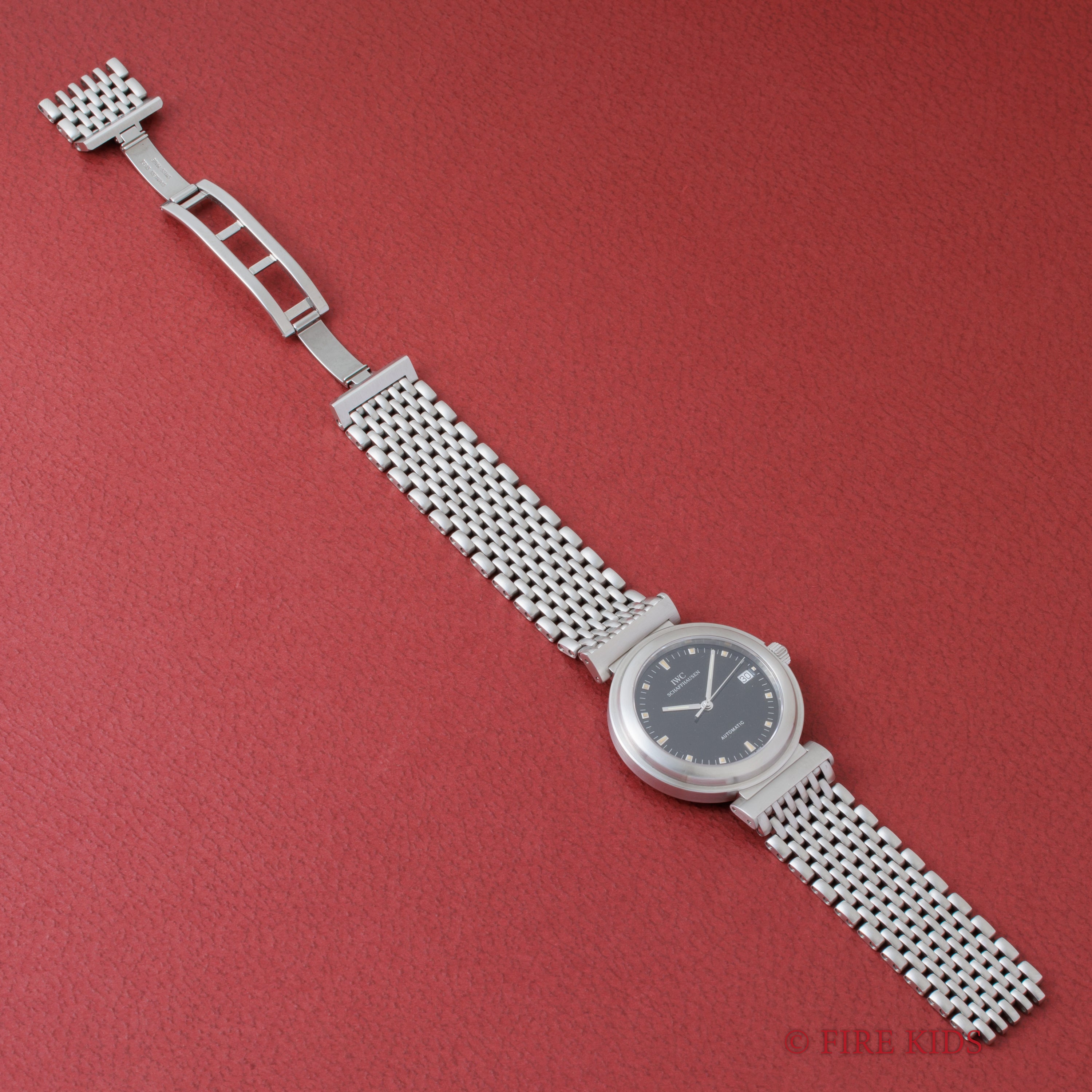 IWC ダ・ヴィンチ SL ブラックダイヤル 1996年製 Ref.IW352805 ブラックダイヤル 箱、ギャラ、タグ、修理明細書付き