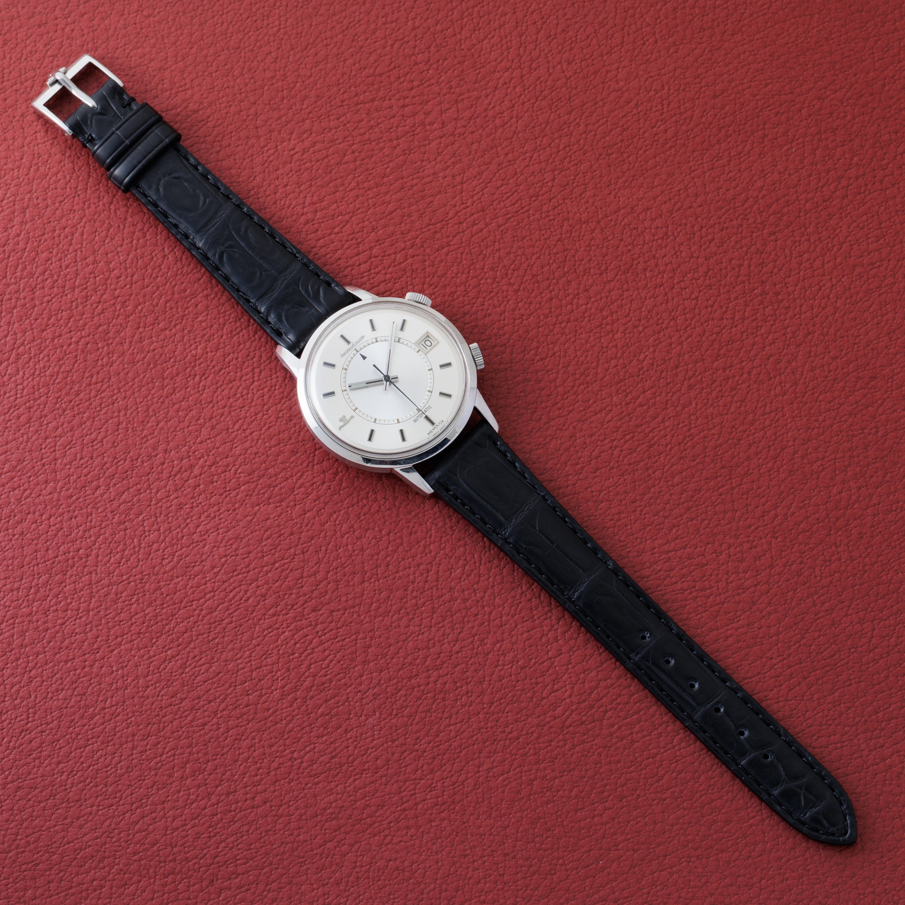 ジャガー・ルクルト メモボックス 1960年代製 自動巻きアラームウオッチ Ref.875.42