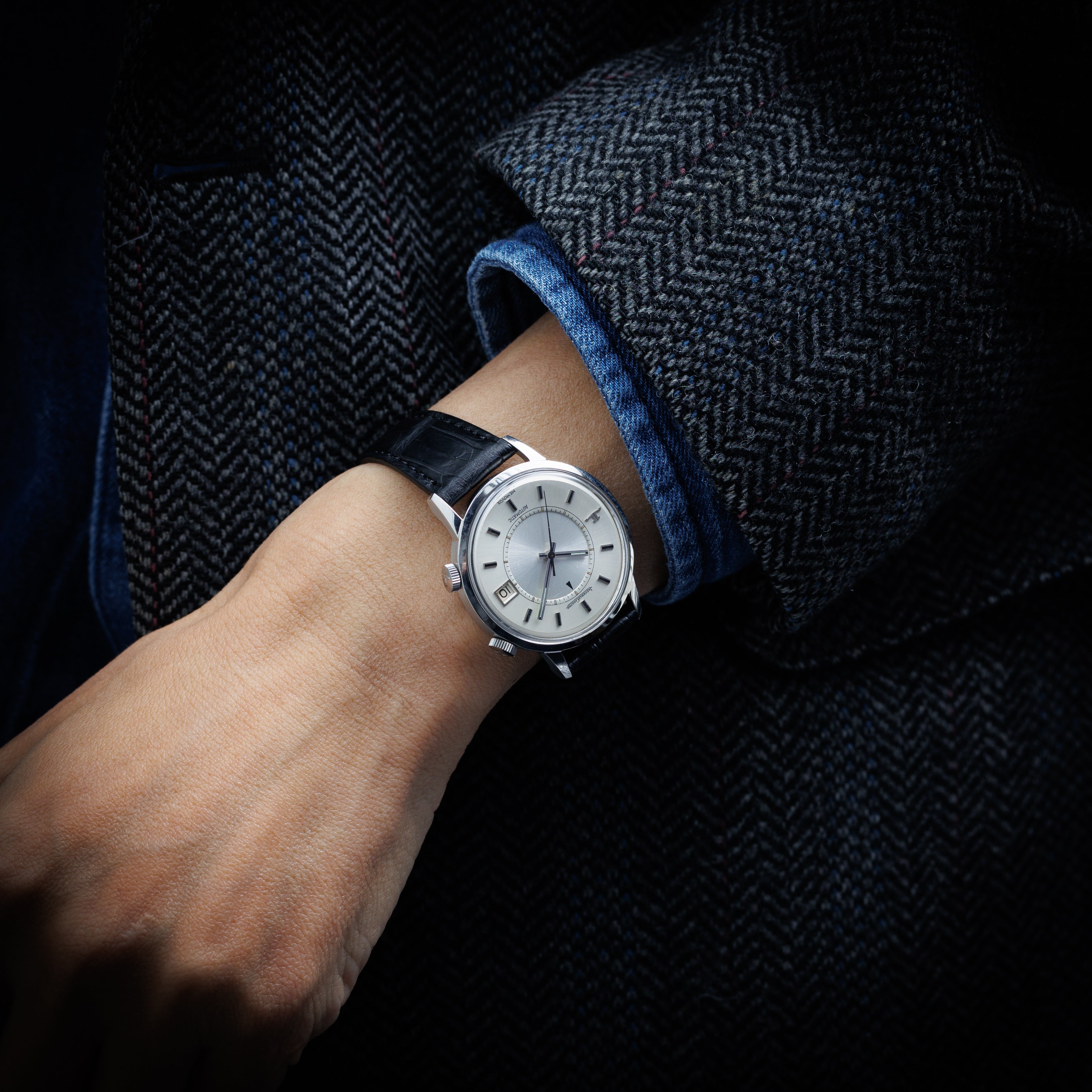 ジャガー・ルクルト メモボックス 1960年代製 自動巻きアラームウオッチ Ref.875.42