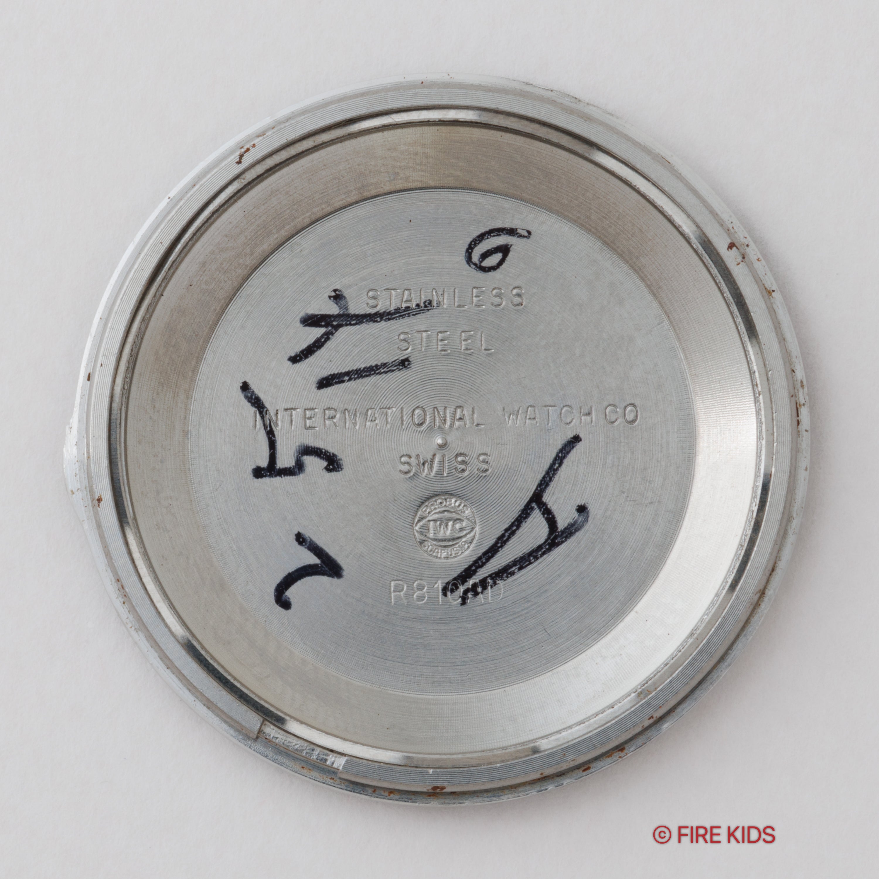 IWC ラウンドケース 1970年製(昭和45年製）ペラトン式自動巻 Ref.R810AD シルバーダイヤル