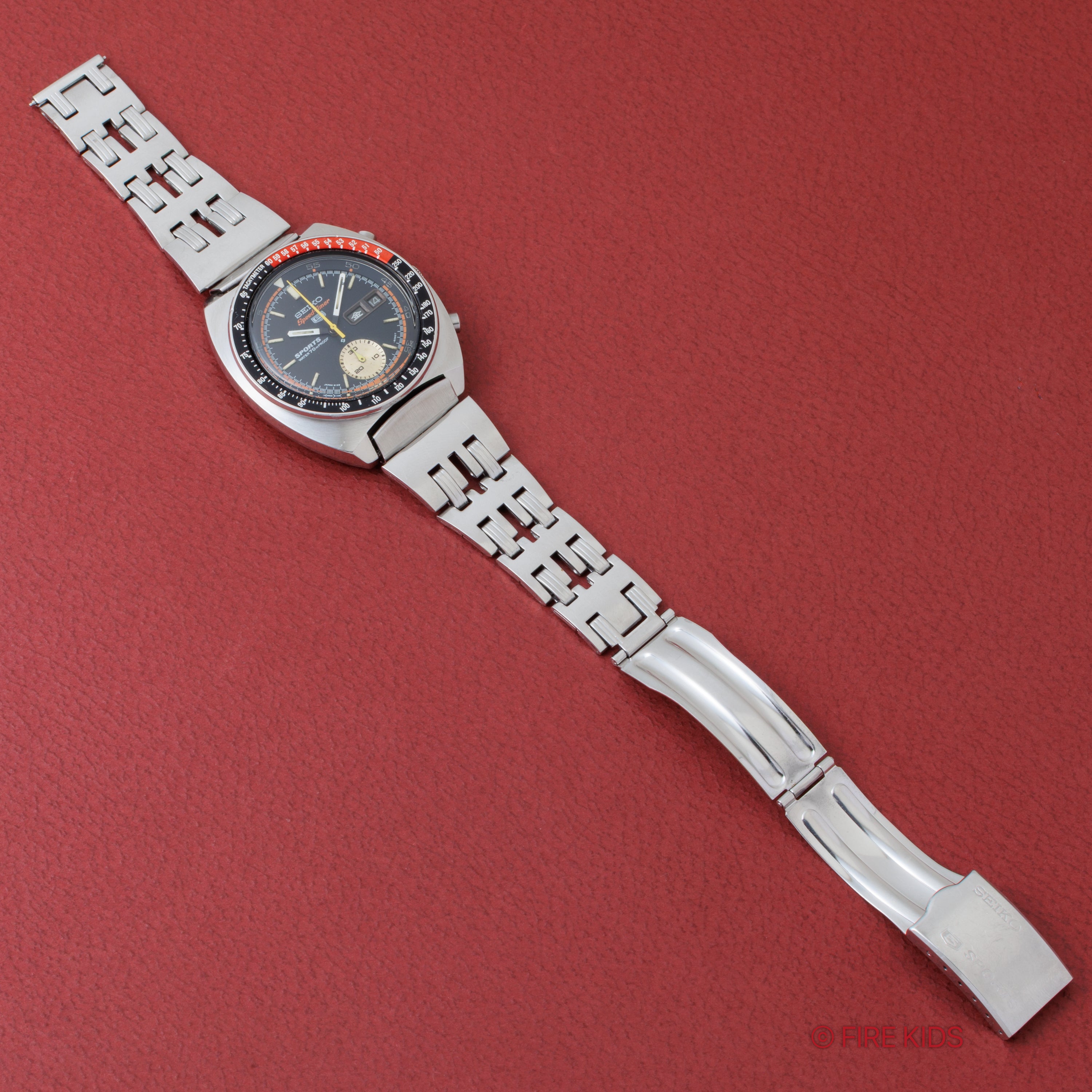 セイコー 5スポーツ スピードタイマー 1971年製 Ref.6139-6032 コークベゼル