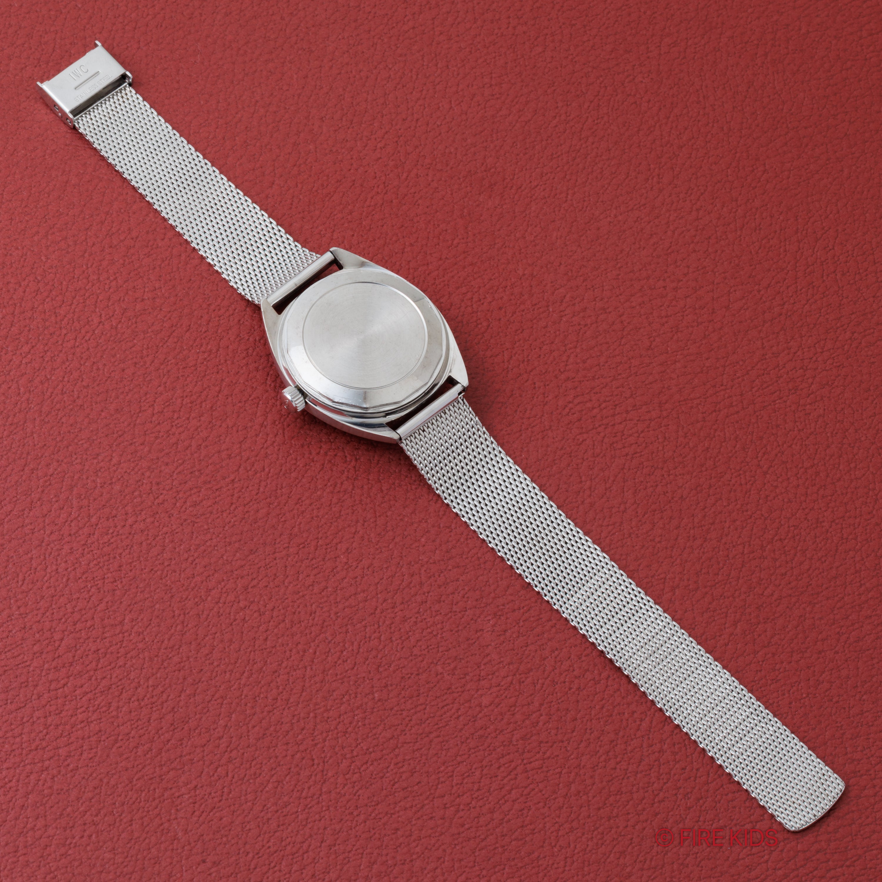 IWC ヨットクラブ ブルーマーブル 1969年製 ペラトン式自動巻 純正メッシュブレス