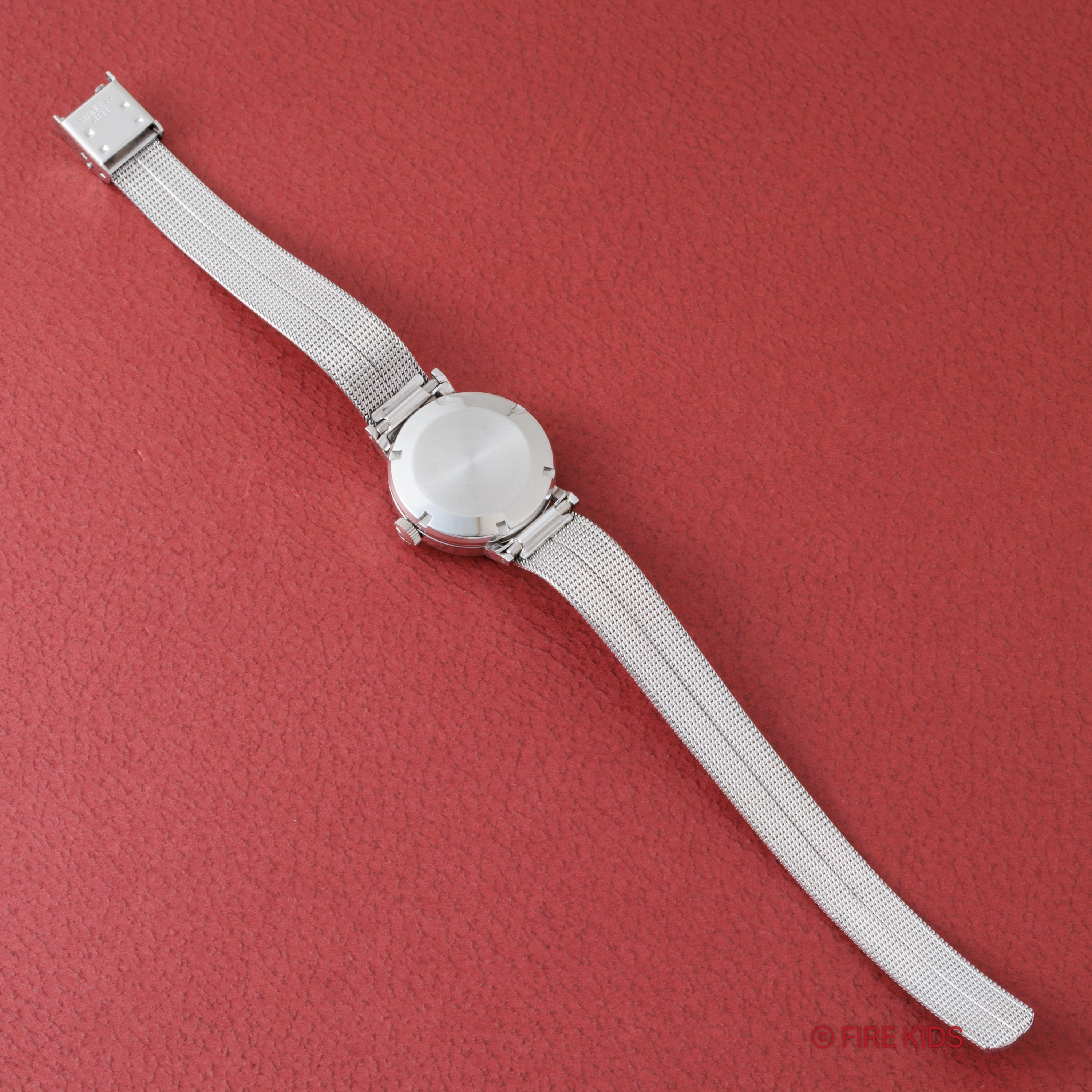 IWC レディース ラウンドケース 1969年製 ペラトン式自動巻Cal.44 純正メッシュブレス