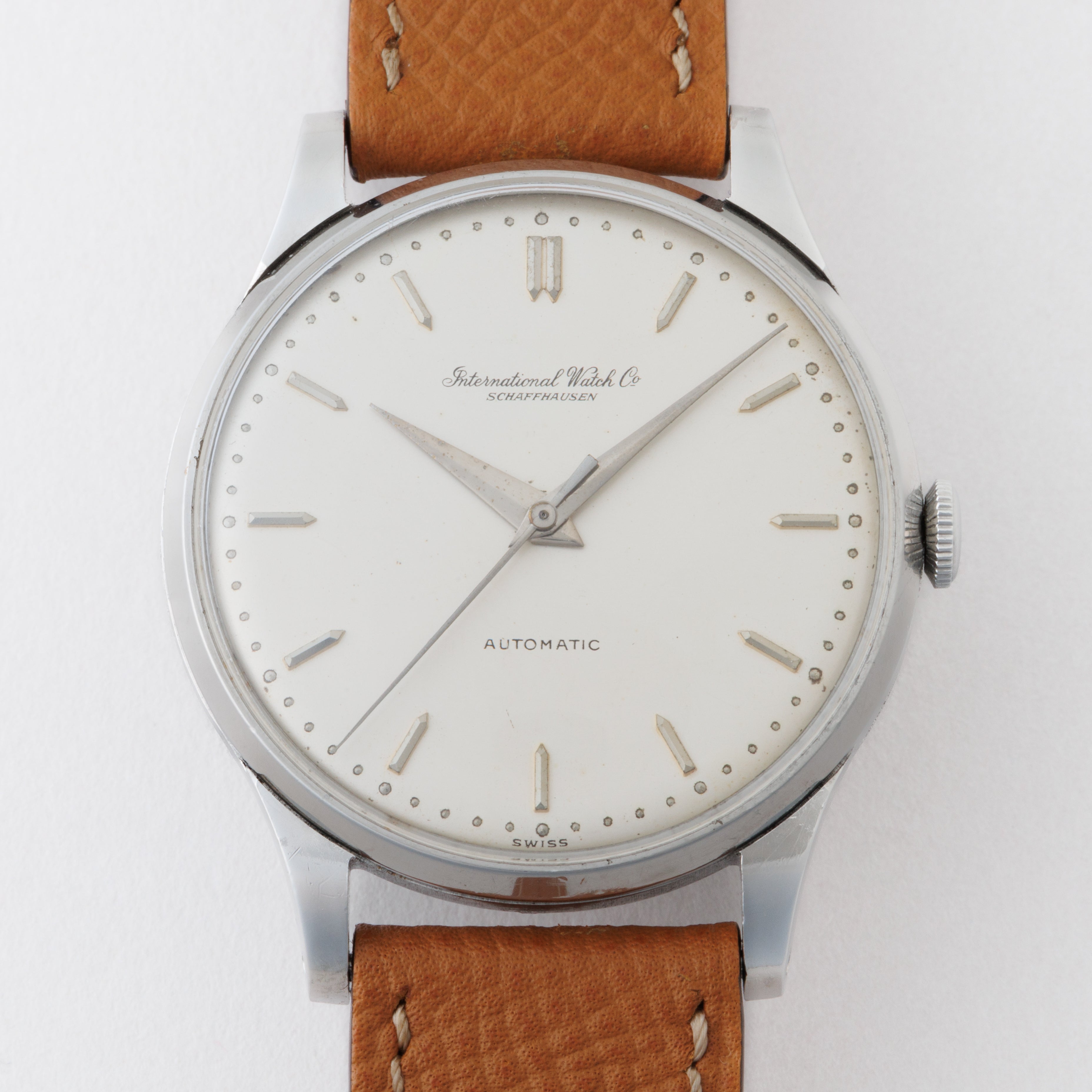 IWC シャフハウゼン ラウンド ペラトン式 1953年製 自動巻き Cal.852 オールドインター