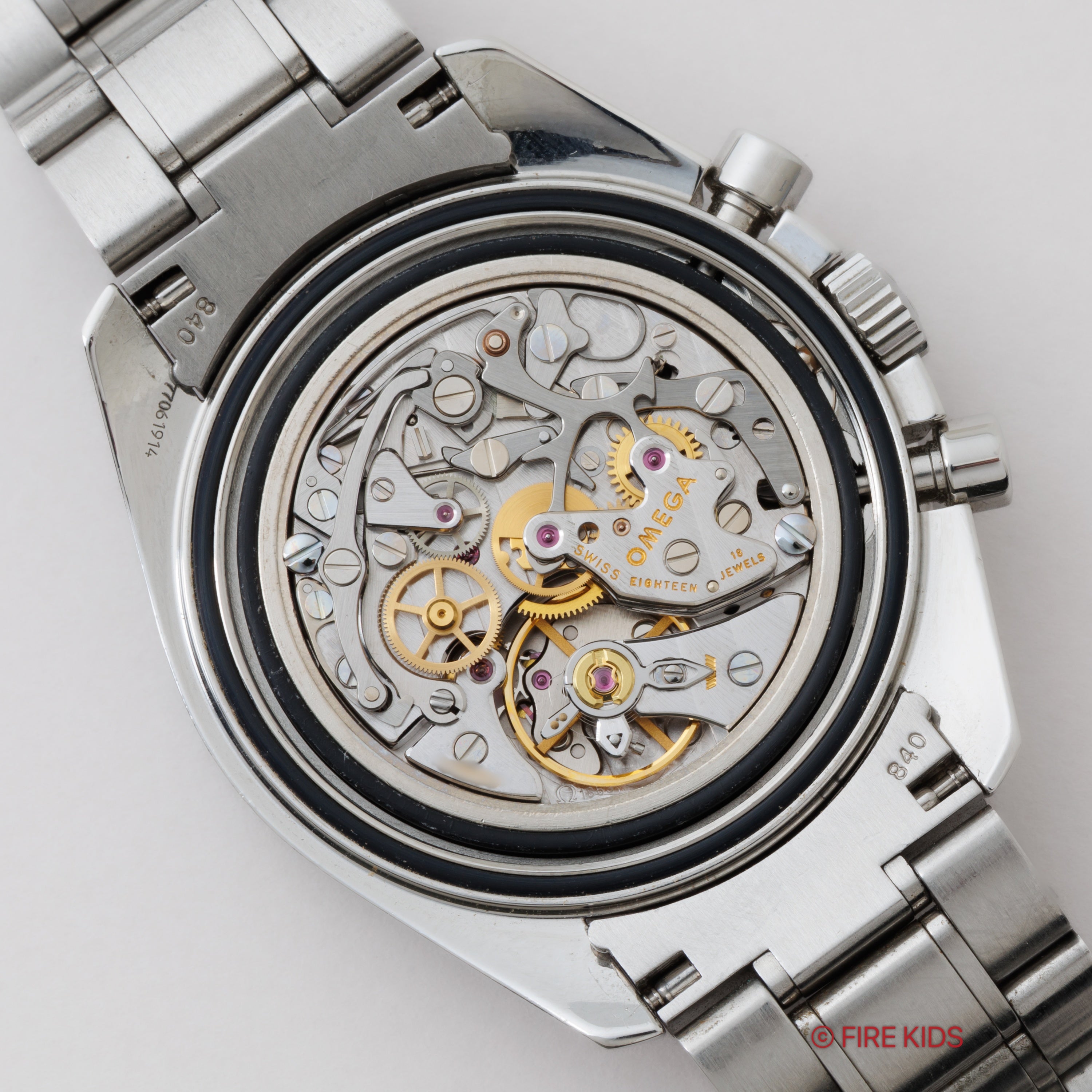 オメガ スピードマスタープロフェッショナル 2000年製 Ref.145/345 0808 裏スケルトン