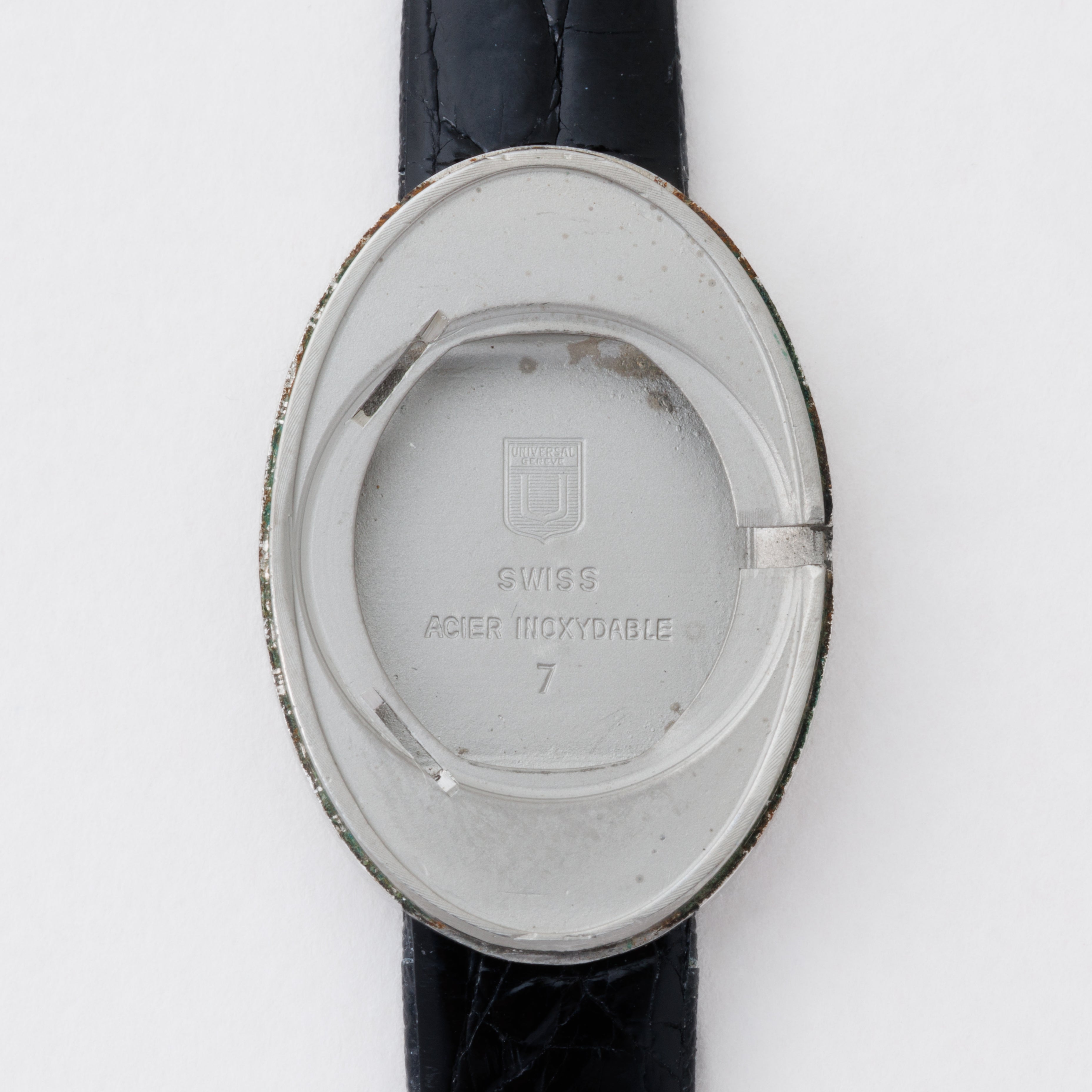 ユニバーサルジュネーブ 1970年代製 ベニュワールタイプ ホワイトローマンダイヤル 手巻き レディース