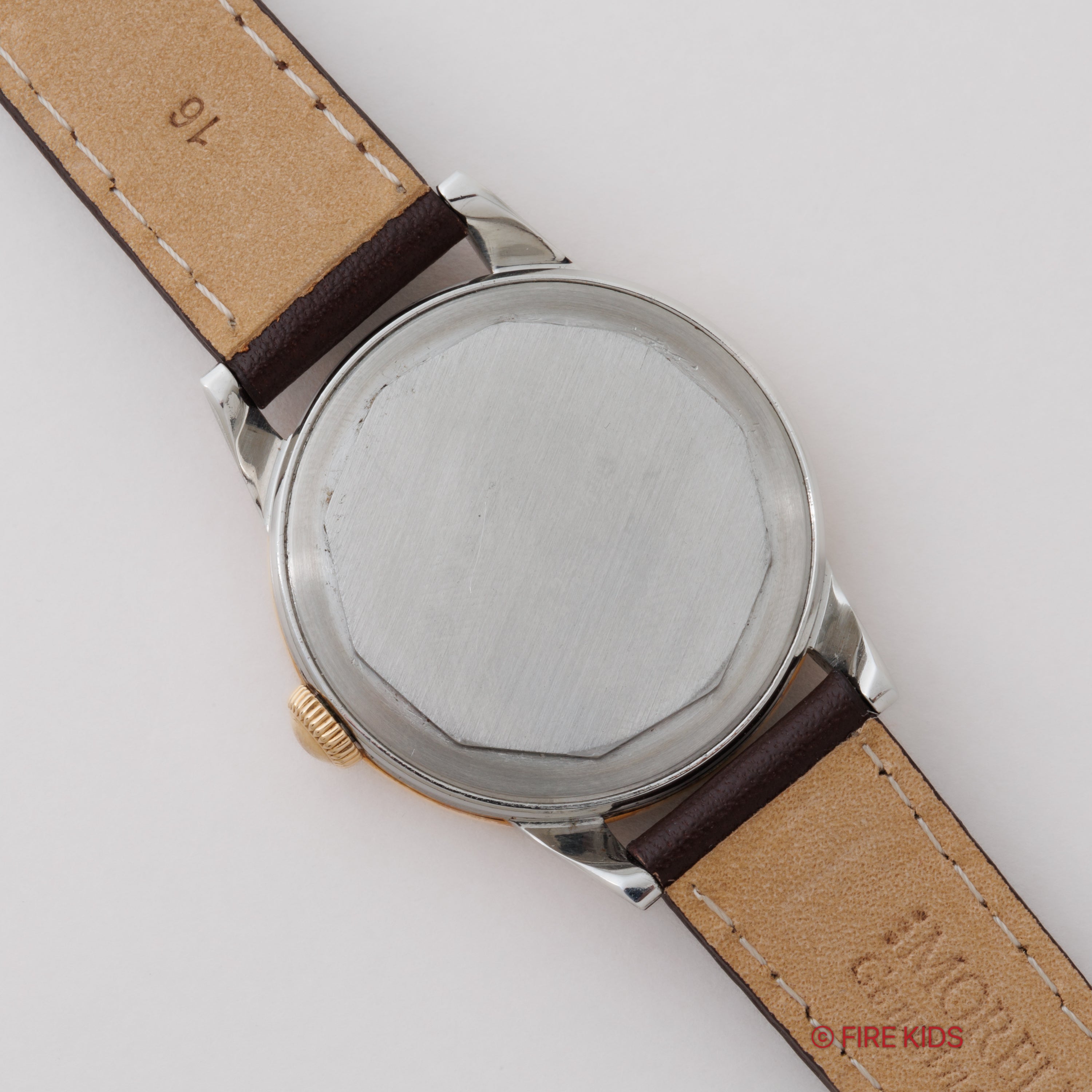 モバード スポーツ FB社製トップゴールドケース 手巻き 1950年代 飛びアラビアダイヤル