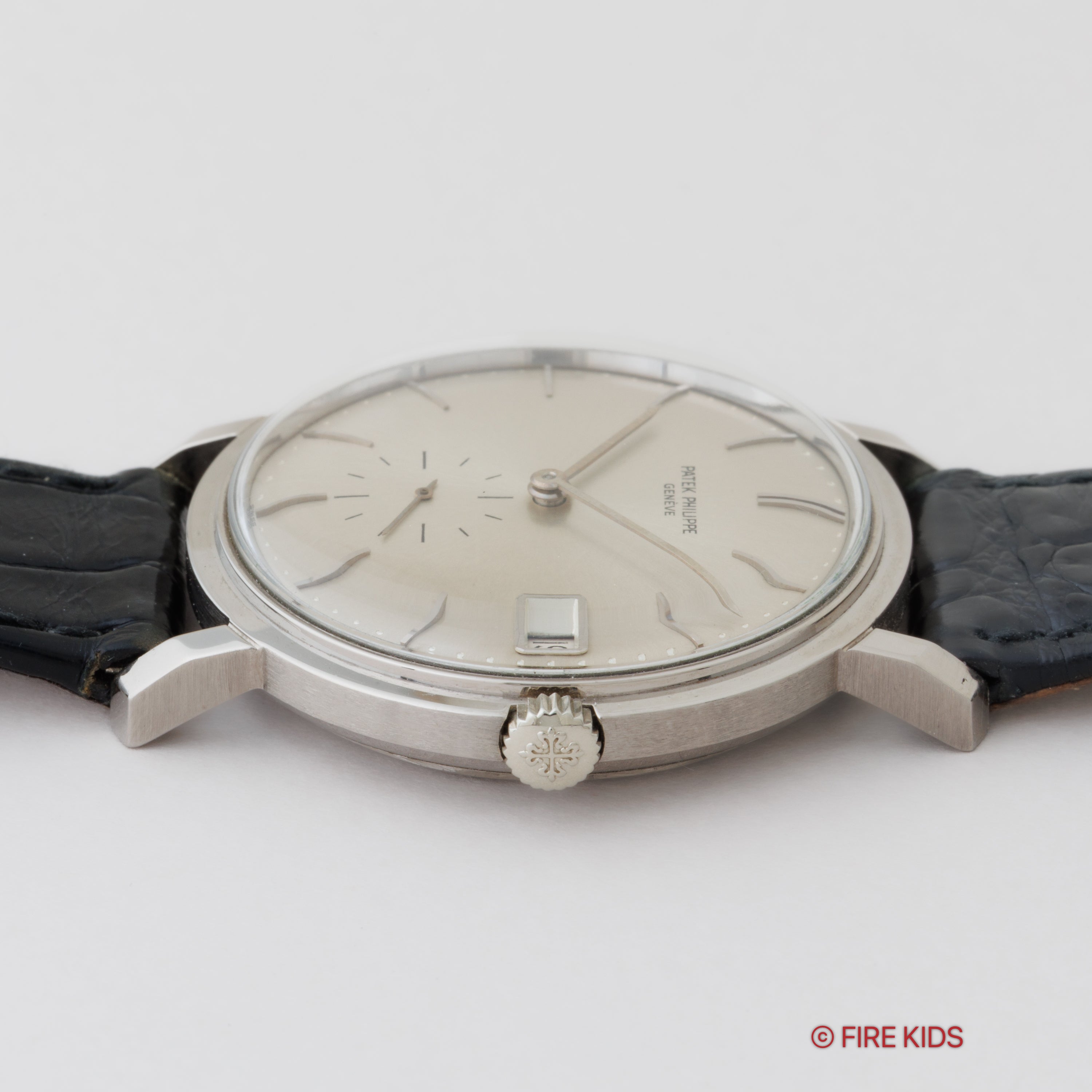 パテックフィリップ カラトラバ 1965年製 Ref.3445 Cal.27-460M 自動巻 18金無垢ホワイトゴールド アーカイブ付き