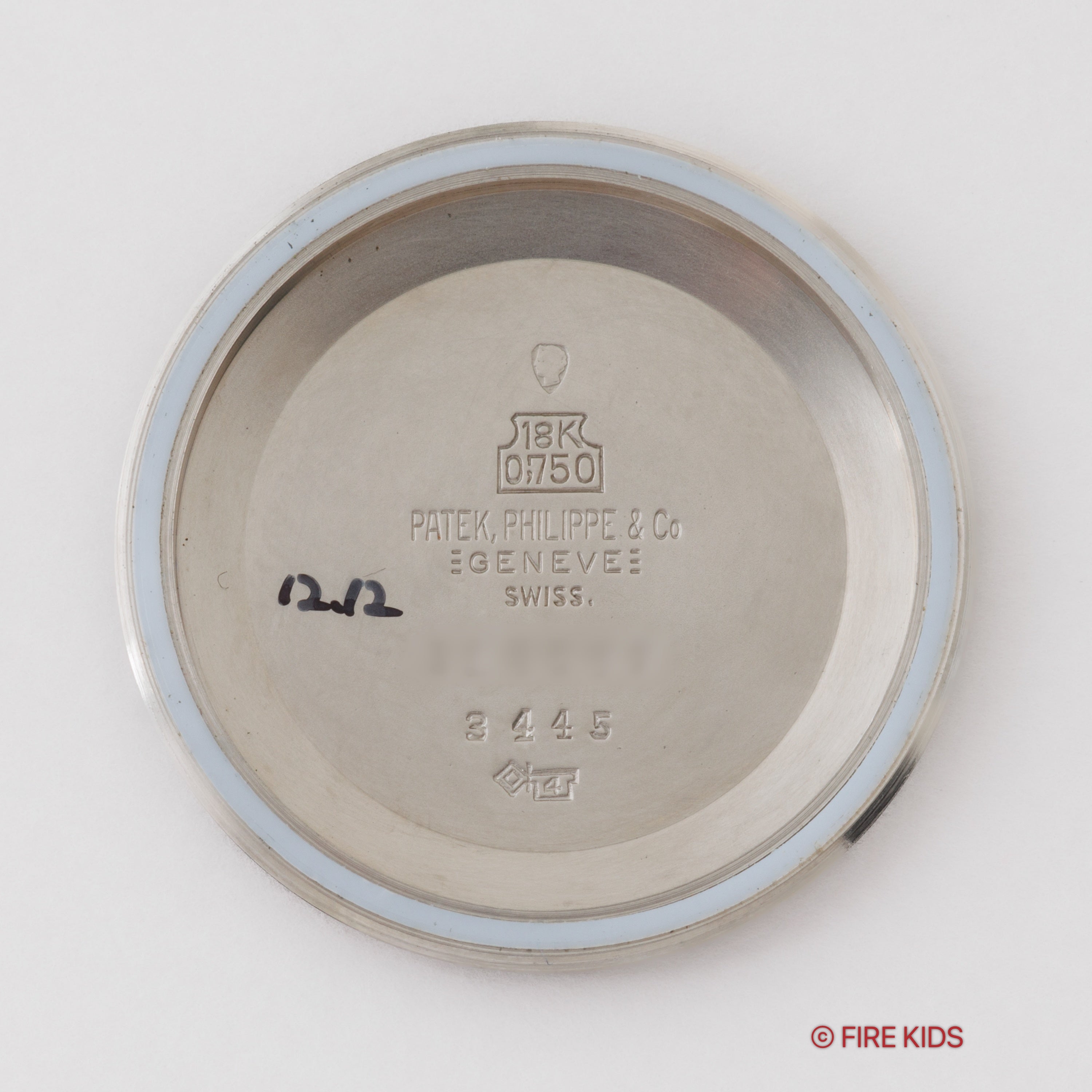 パテックフィリップ カラトラバ 1965年製 Ref.3445 Cal.27-460M 自動巻 18金無垢ホワイトゴールド アーカイブ付き