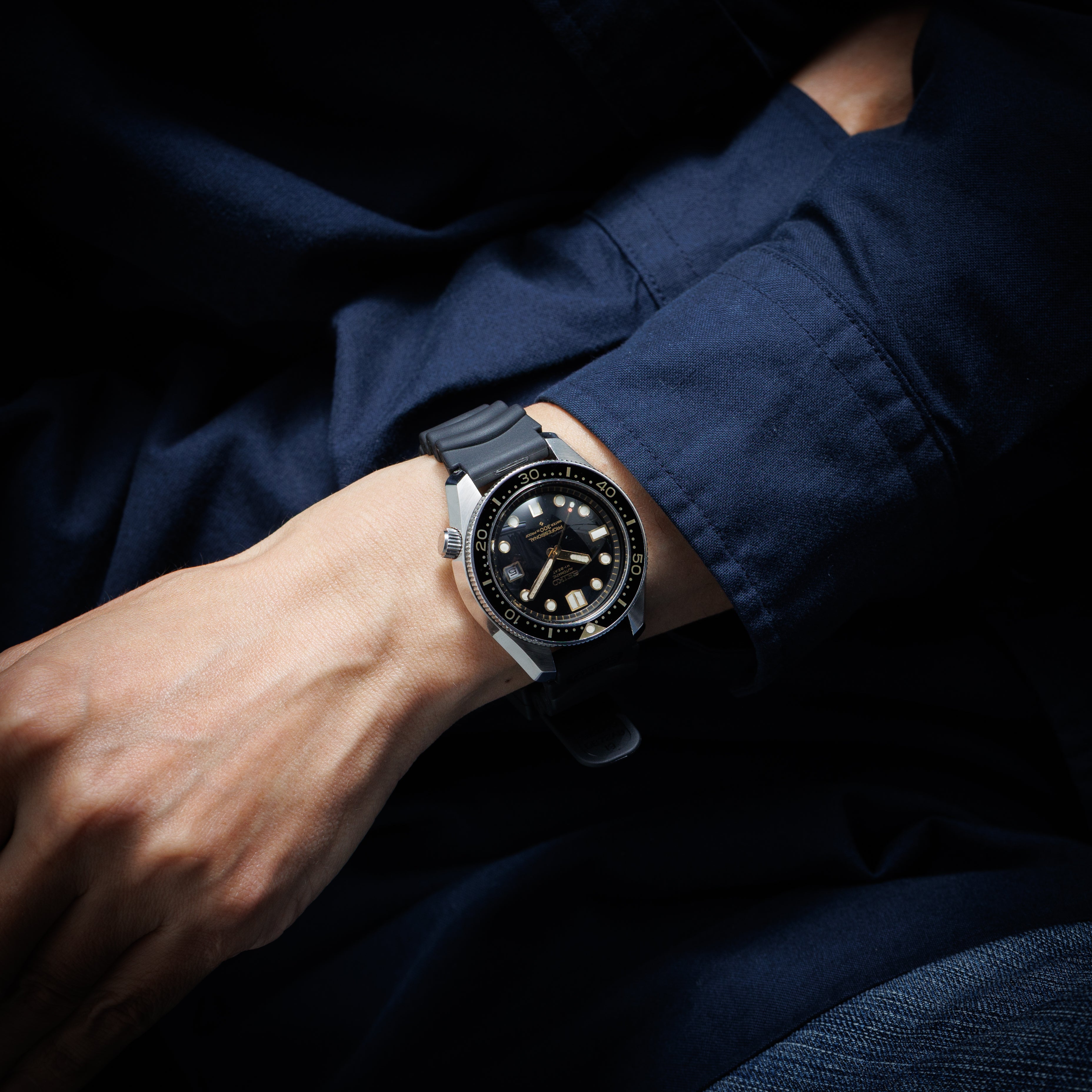 セイコー プロフェッショナル300mダイバー 1969年製 Ref.6159-7001 10振動自動巻き