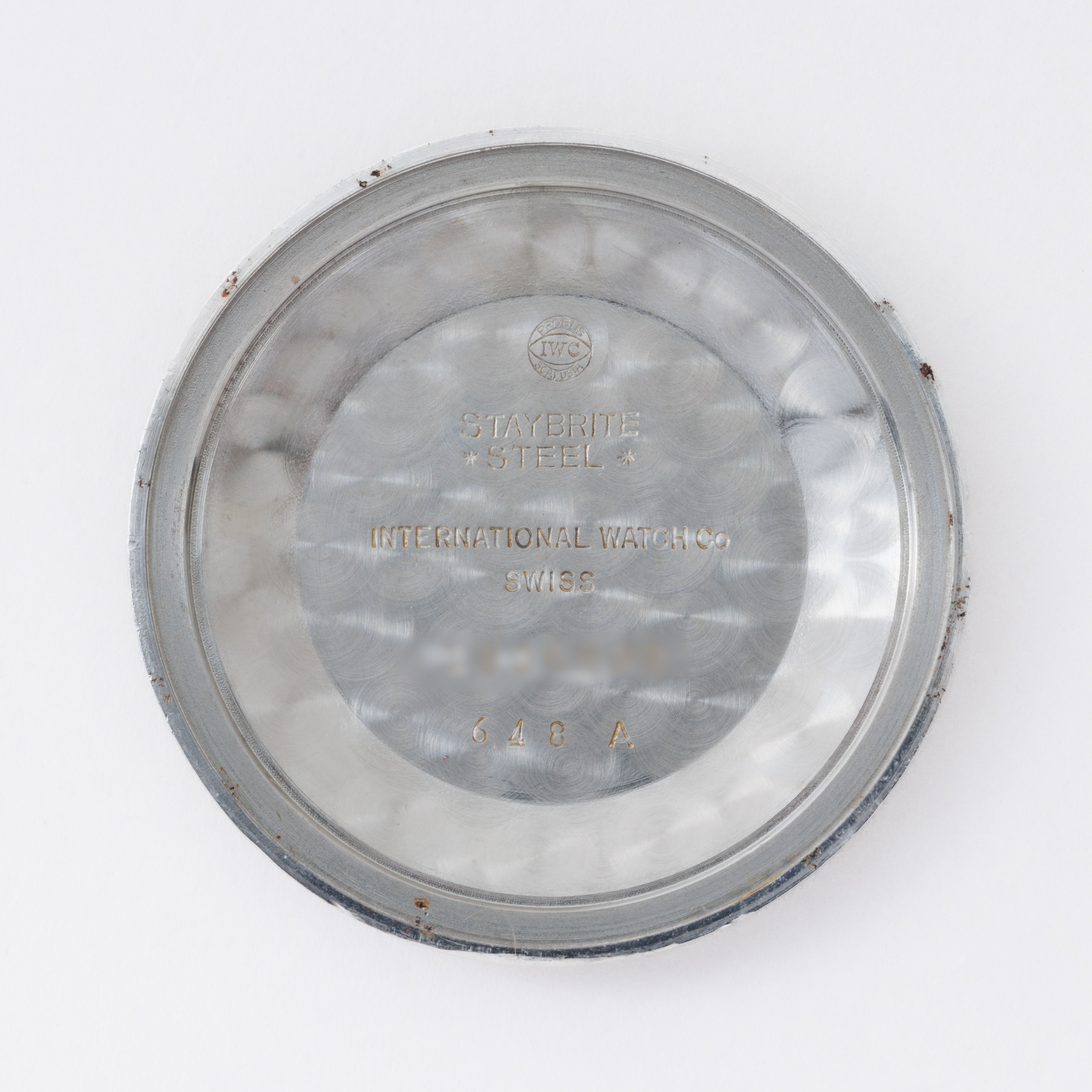 IWC ラウンドケース 1966年製 Ref.648A 寄り目 Cal.8531