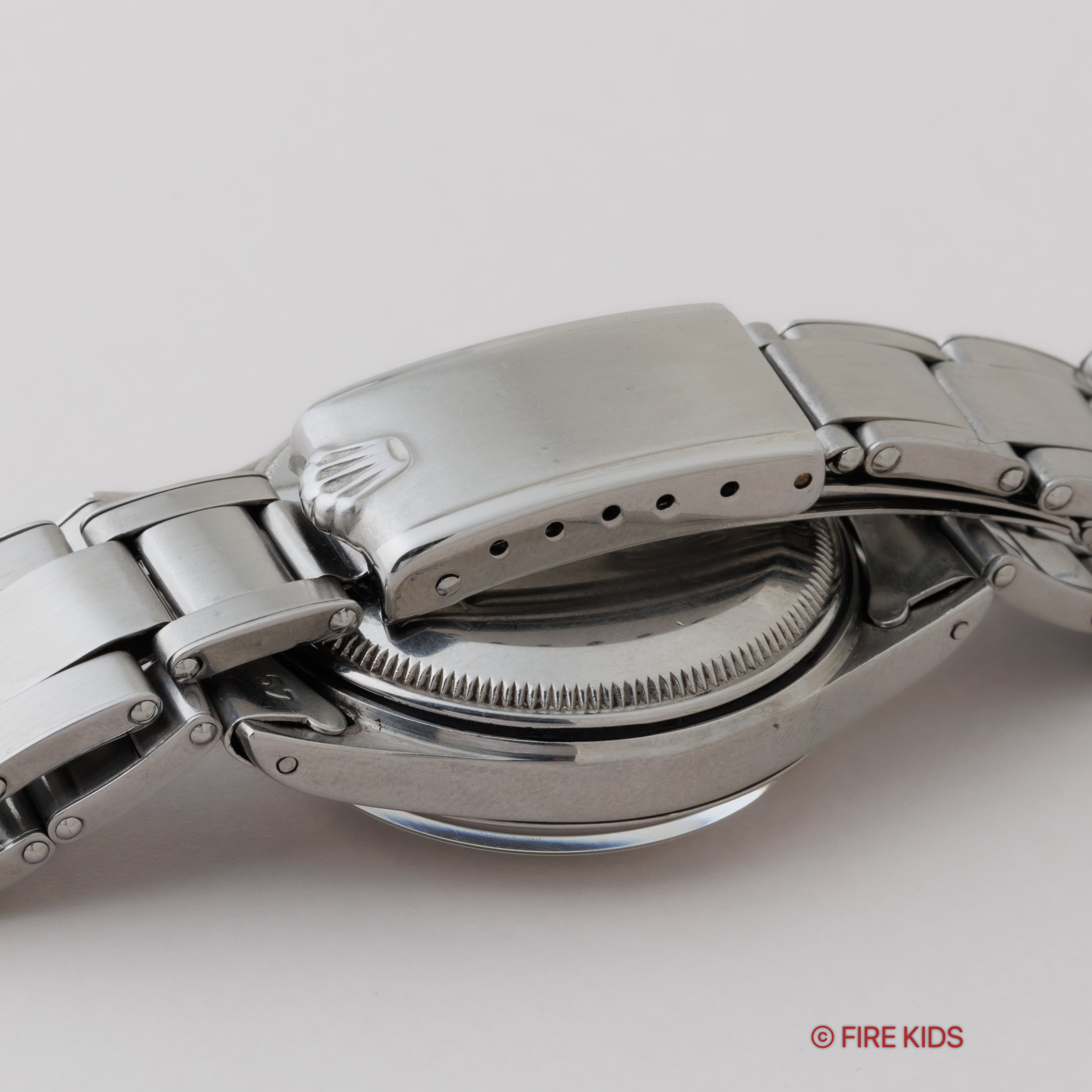 ロレックス オイスターパーペチュアル Ref.6532 ツートンダイヤル 1956年製 自動巻 Cal. 1030 純正リベットブレス