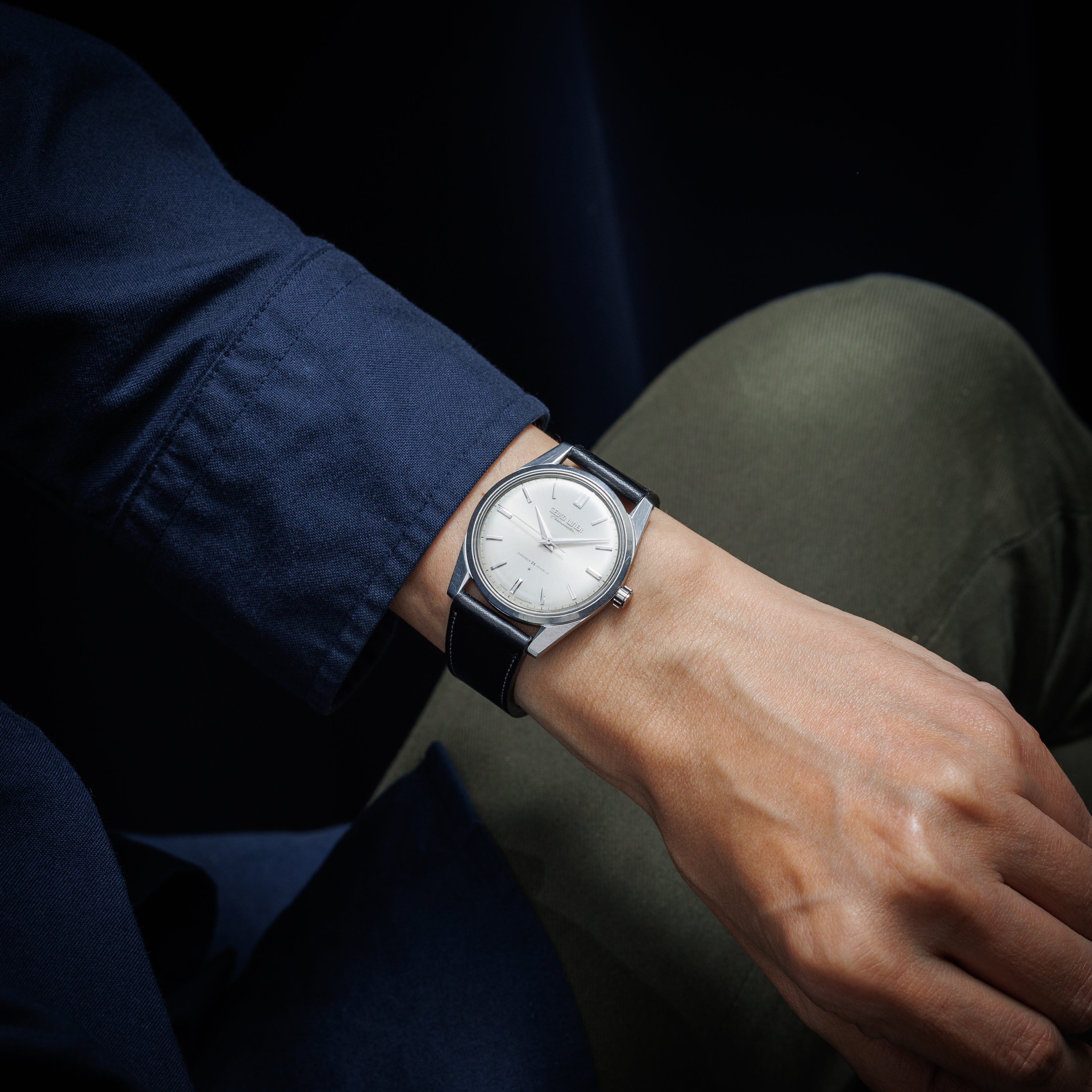 セイコー ライナー クロノメーター 1964年製 Ref.46999 ライオンメダリオン 薄型手巻き