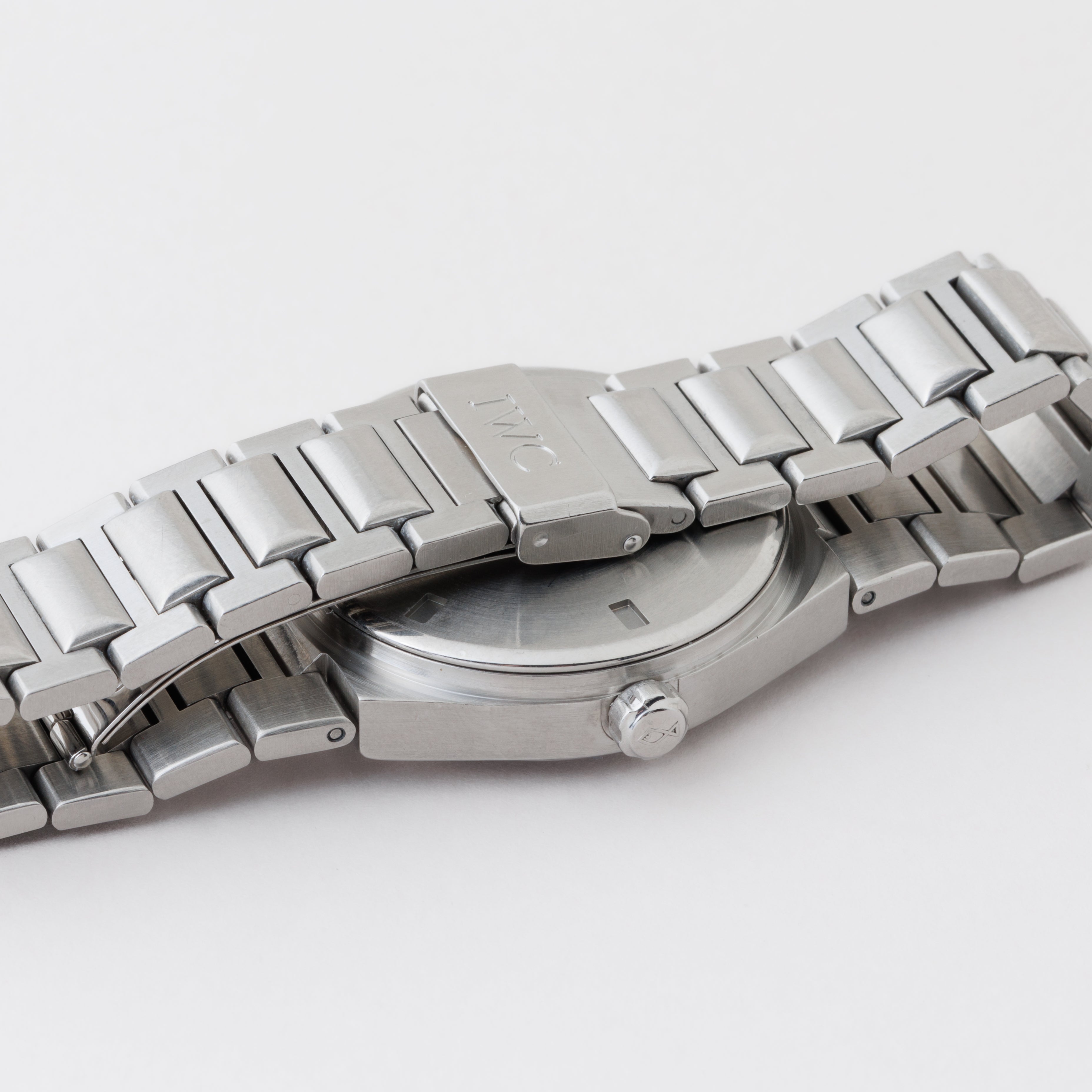 IWC インヂュニア ブラック文字盤 自動巻き 1996年製 Ref.3521 Cal.887/2 ギャラ付き