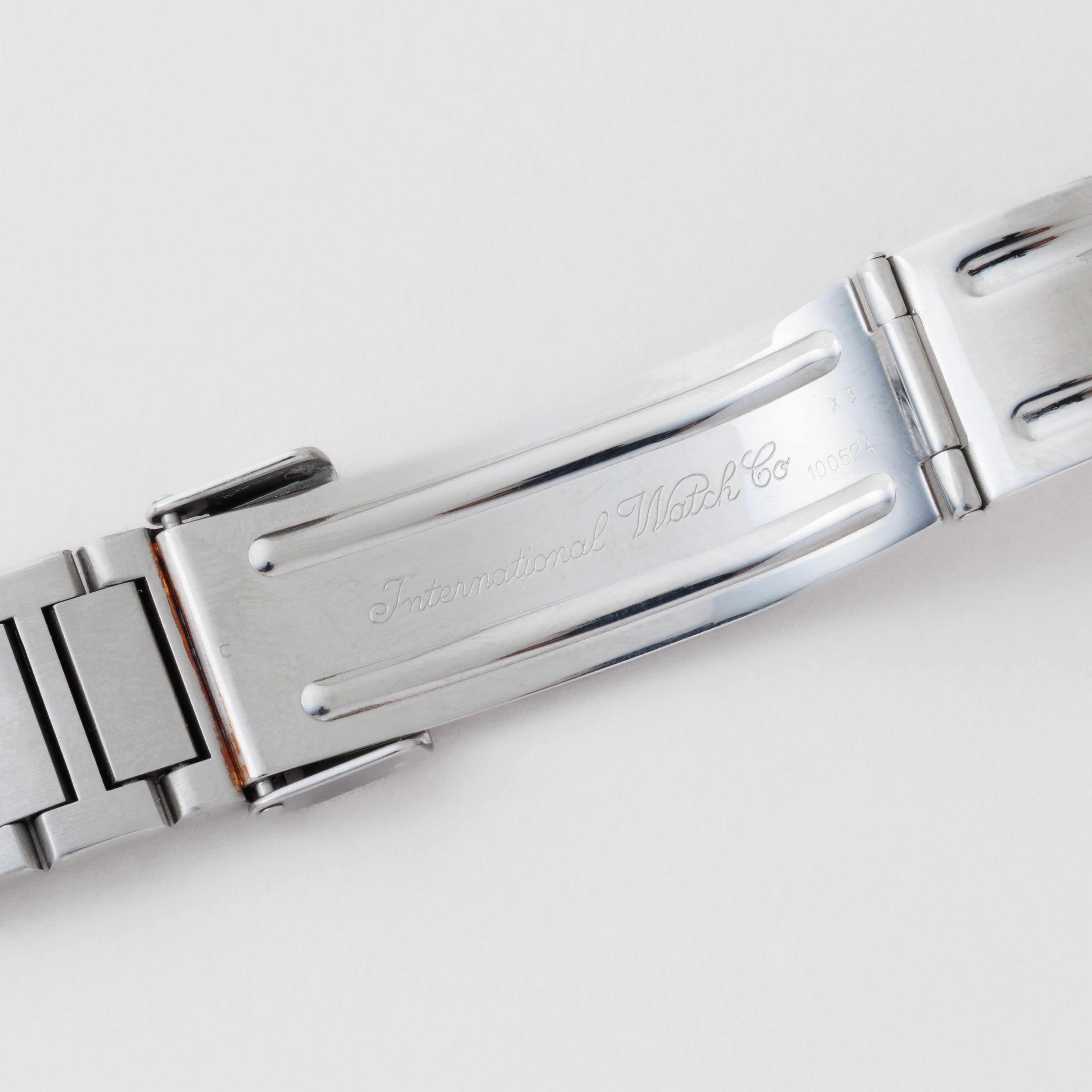 IWC インヂュニア ブラック文字盤 自動巻き 1996年製 Ref.3521 Cal.887/2 ギャラ付き