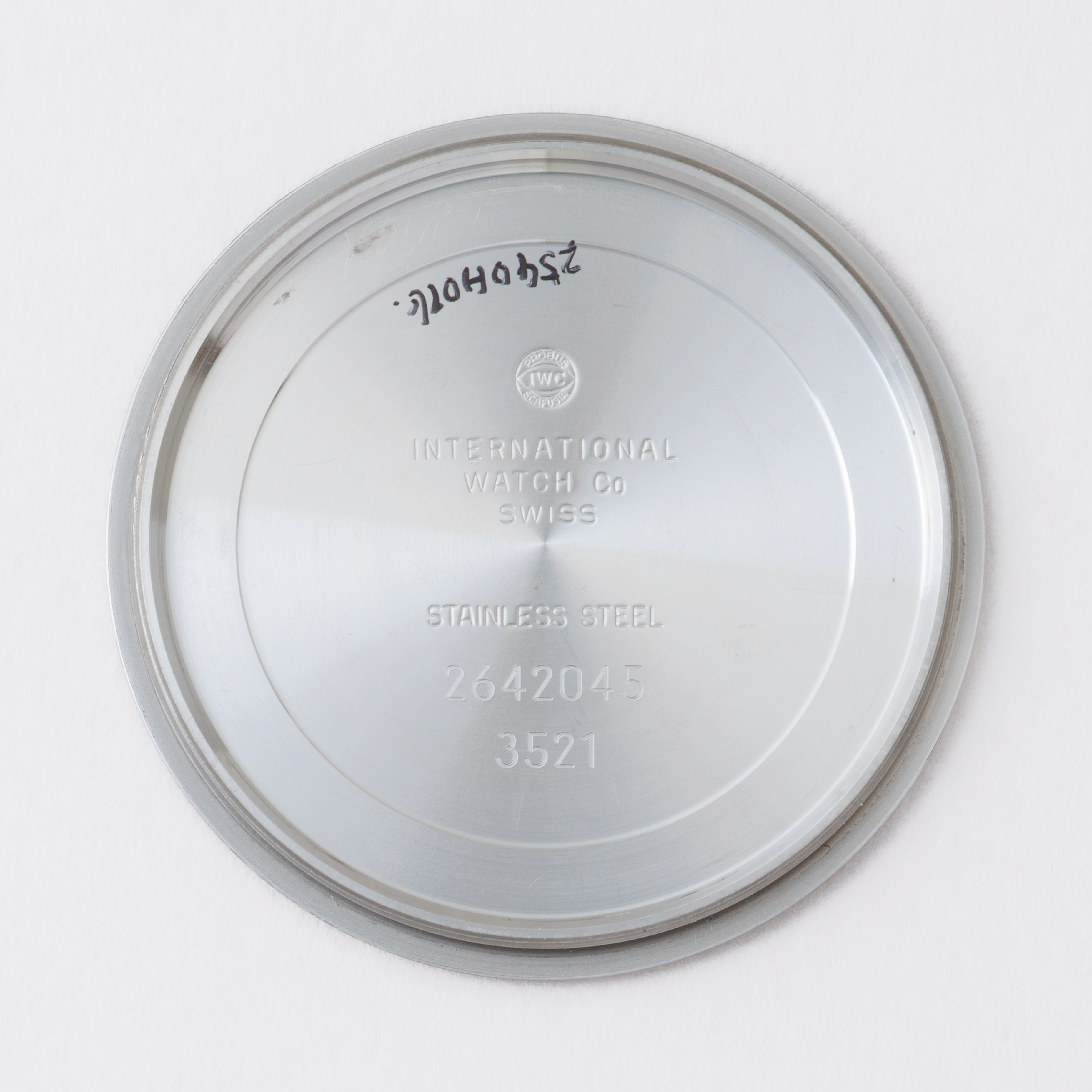 IWC インヂュニア ブラック文字盤 自動巻き 1996年製 Ref.3521 Cal.887/2 ギャラ付き