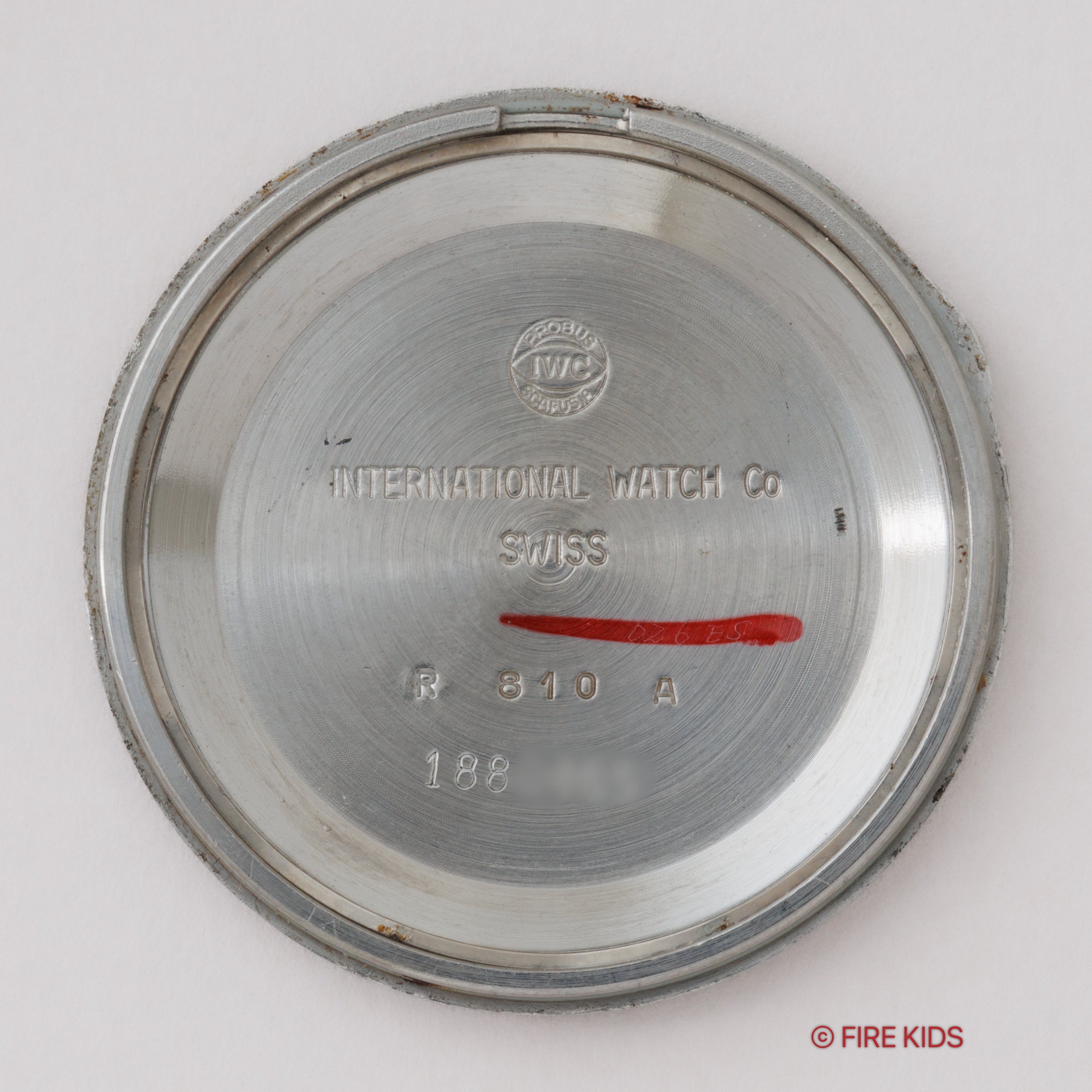 IWC 1967年製 ラウンドケース ブルーダイヤル ペラトン式自動巻き Cal.854 Ref.R810A