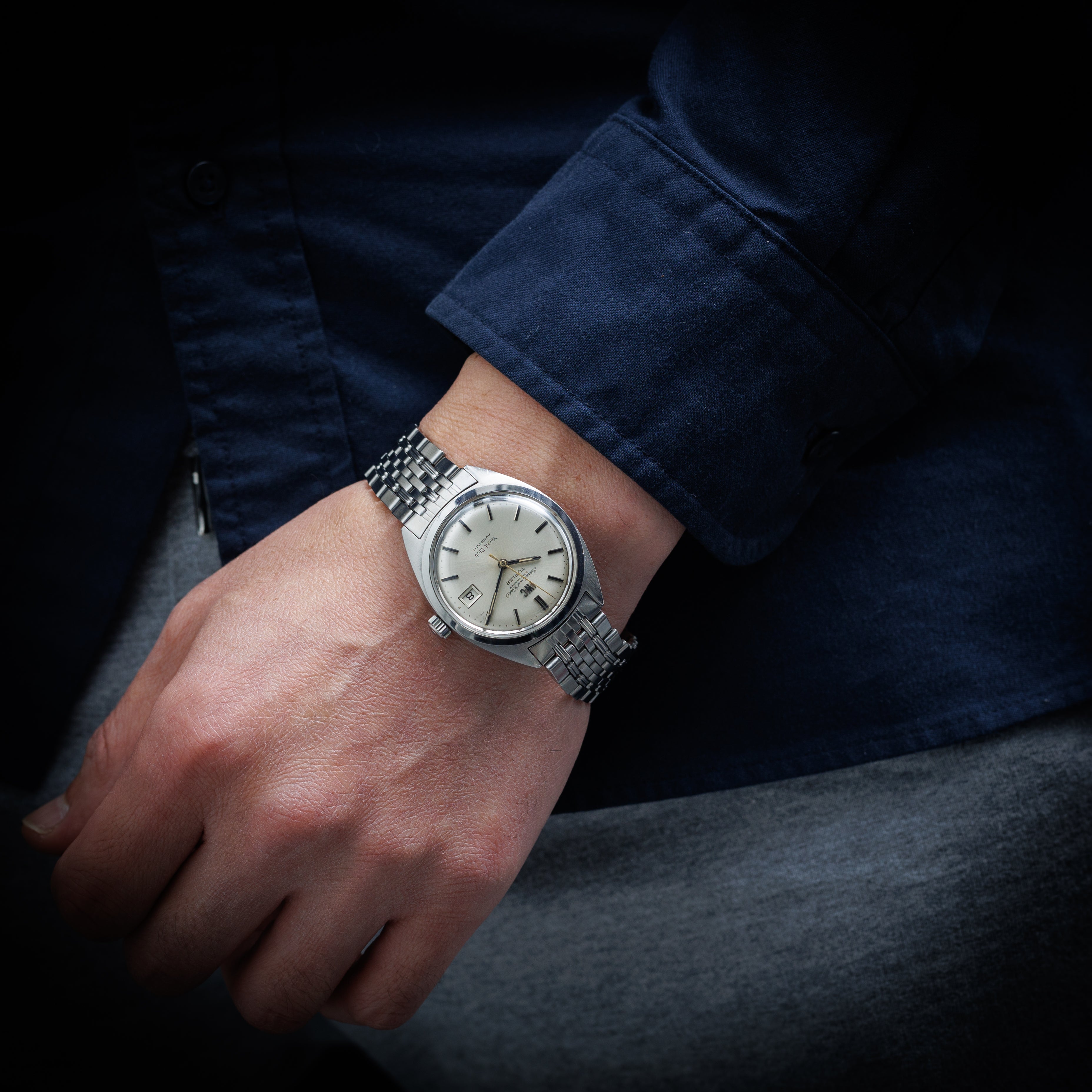 IWC ヨットクラブ 1970年製 Ref.R811 チューラーWネーム 純正ゲイフレアーブレス ペラトン式自動巻き