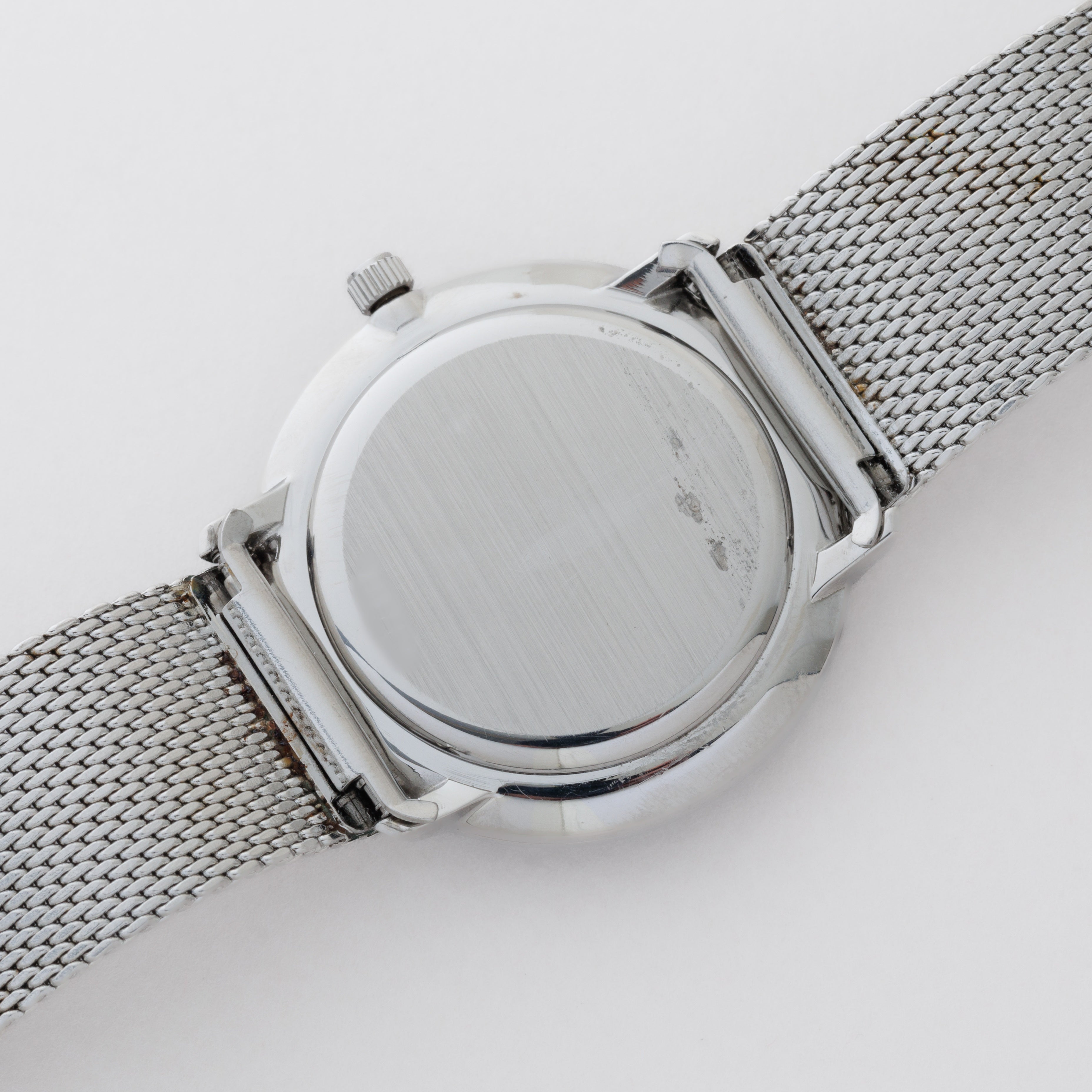 IWC ラウンドケース 1973年製 Ref.2401 手巻き Cal.403 ブルーダイヤル 純正ブレス