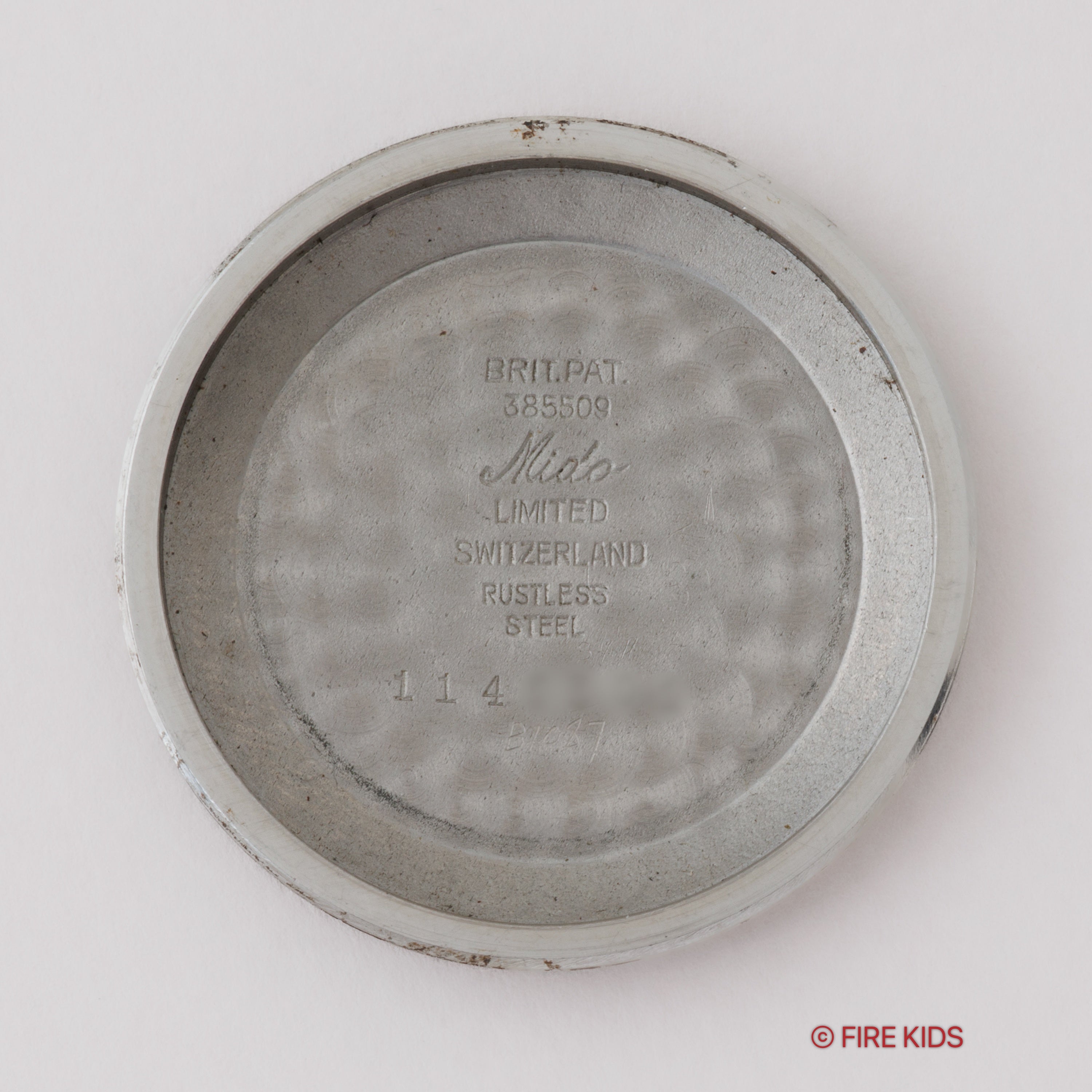 ミドー マルチフォート ダトメーター 1950年代製 バンパー式オートマチック 純正尾錠