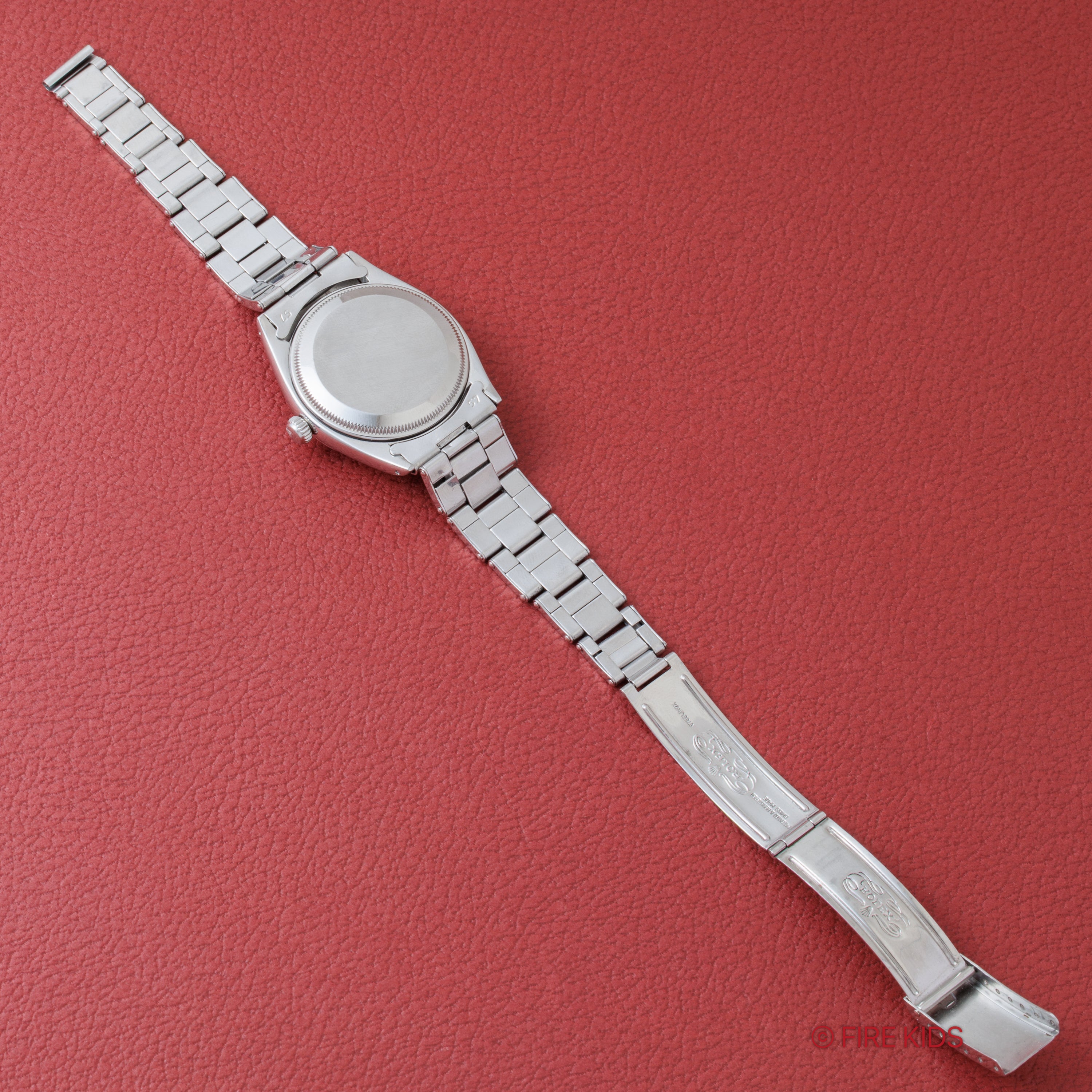 ロレックス エアキング Ref.6552 ブルズアイダイヤル 1958年製 ノンデイト Cal.1030 純正リベットブレス