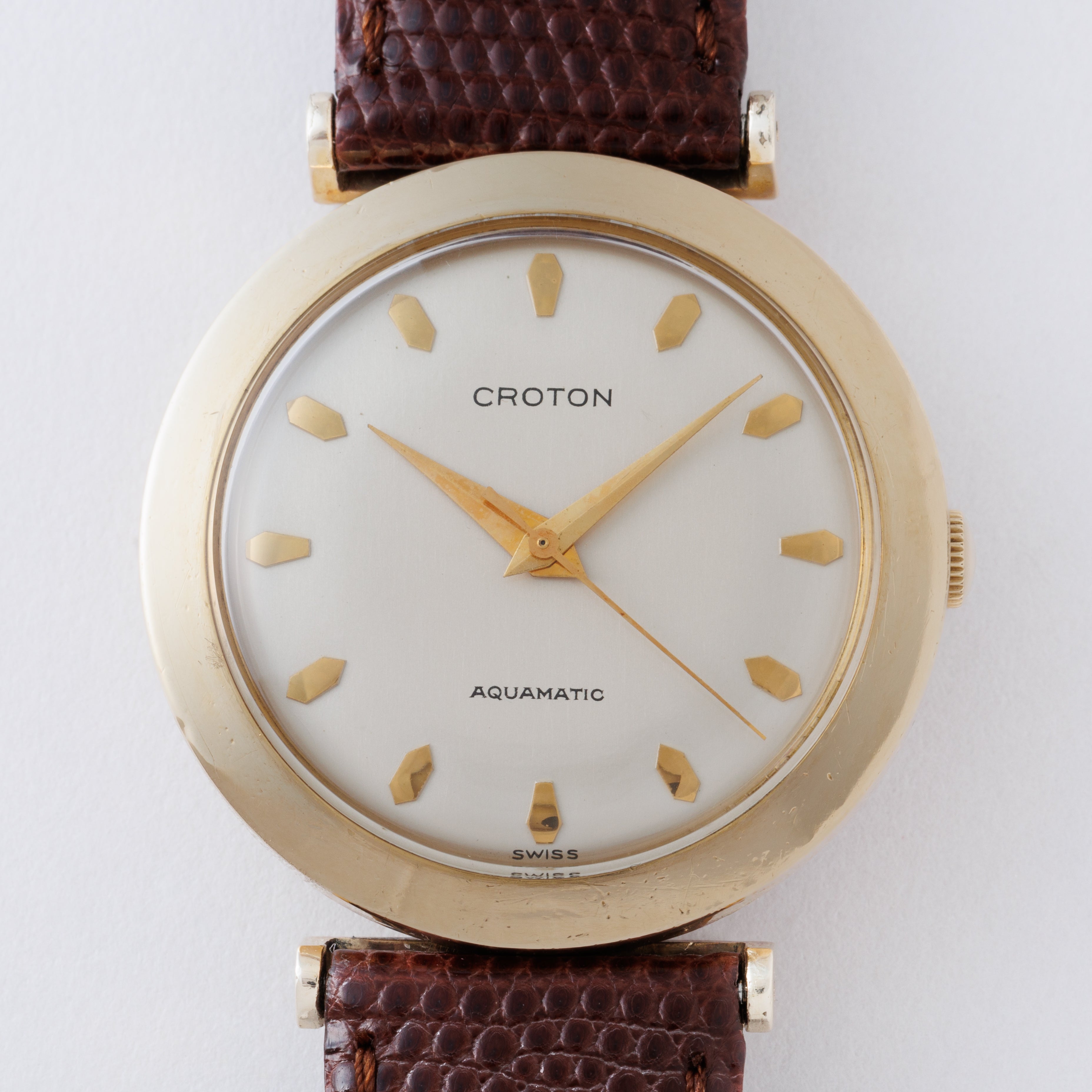クロトン アクアマチック1960年代製 金張り オートマチック