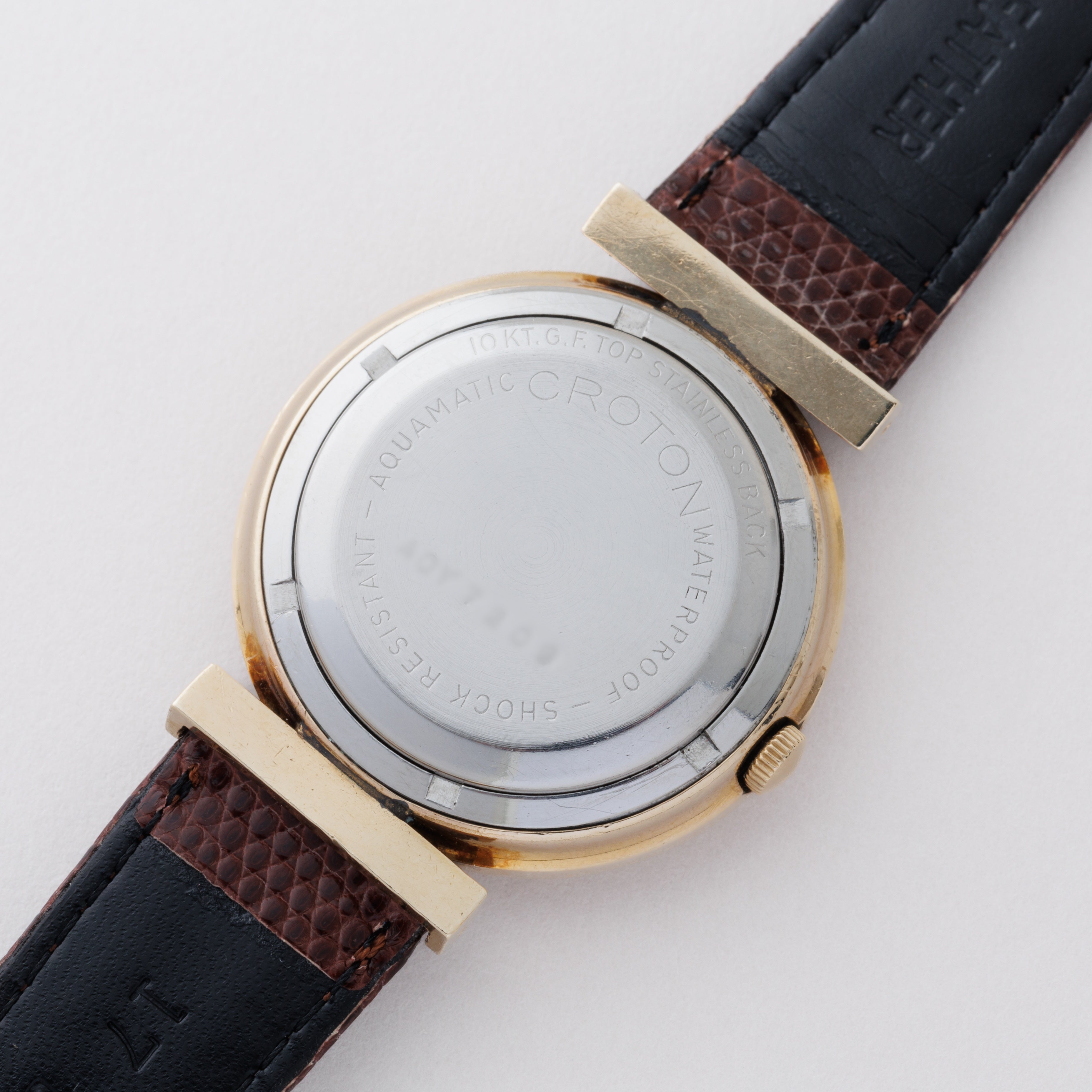 クロトン アクアマチック1960年代製 金張り オートマチック