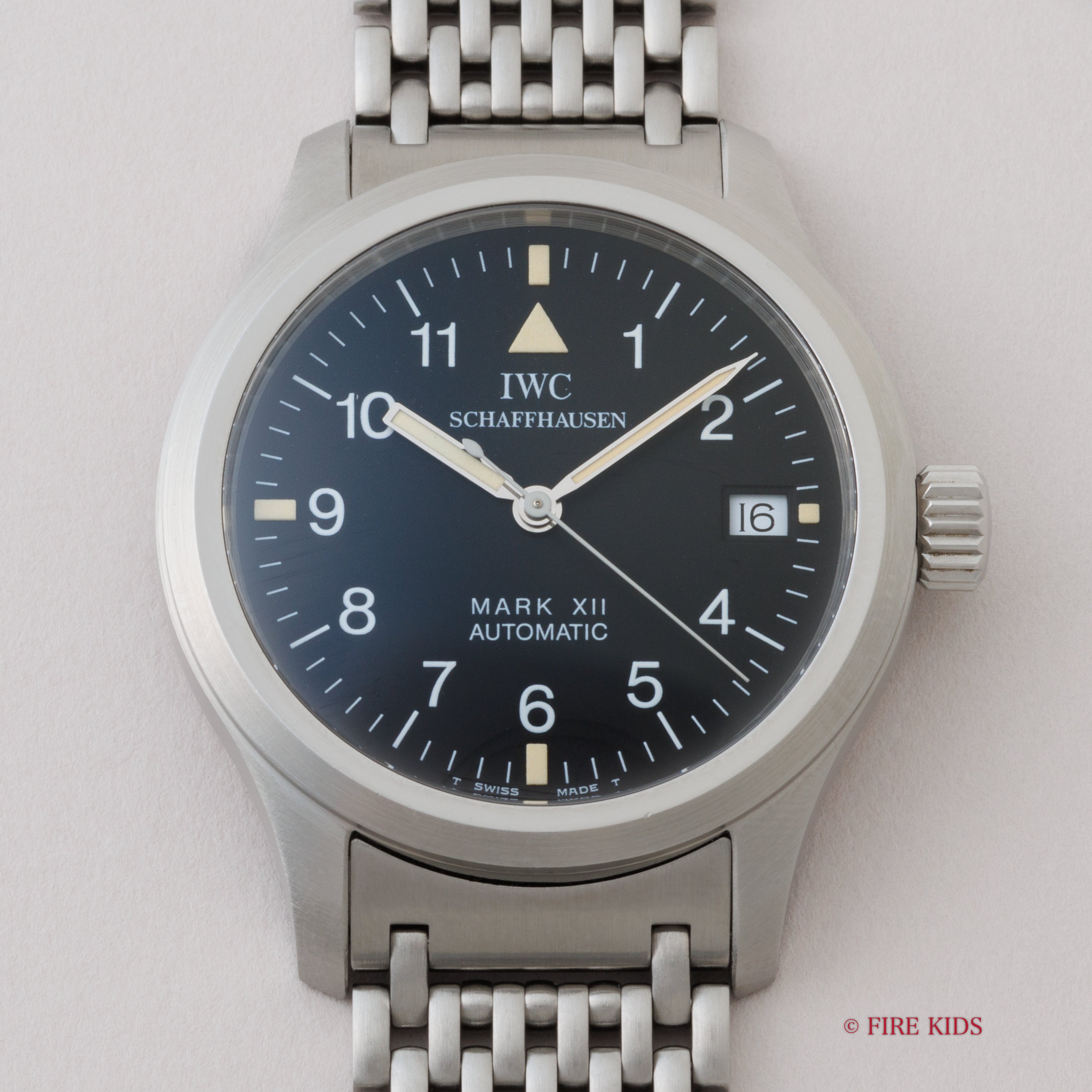 IWC マーク12 1999年製 Cal.884/2 Ref.3241 自動巻き 純正ブレス ギャランティカード付き
