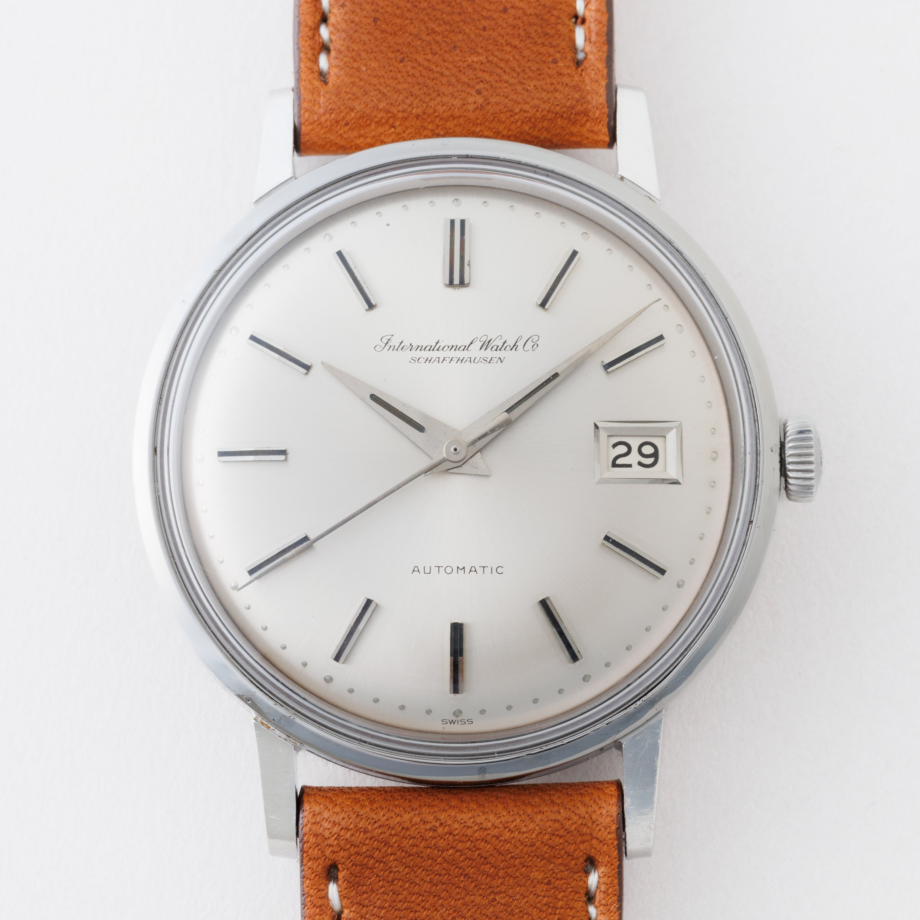 IWC ラウンドケース 1963年製 Ref.R804A オートマチック