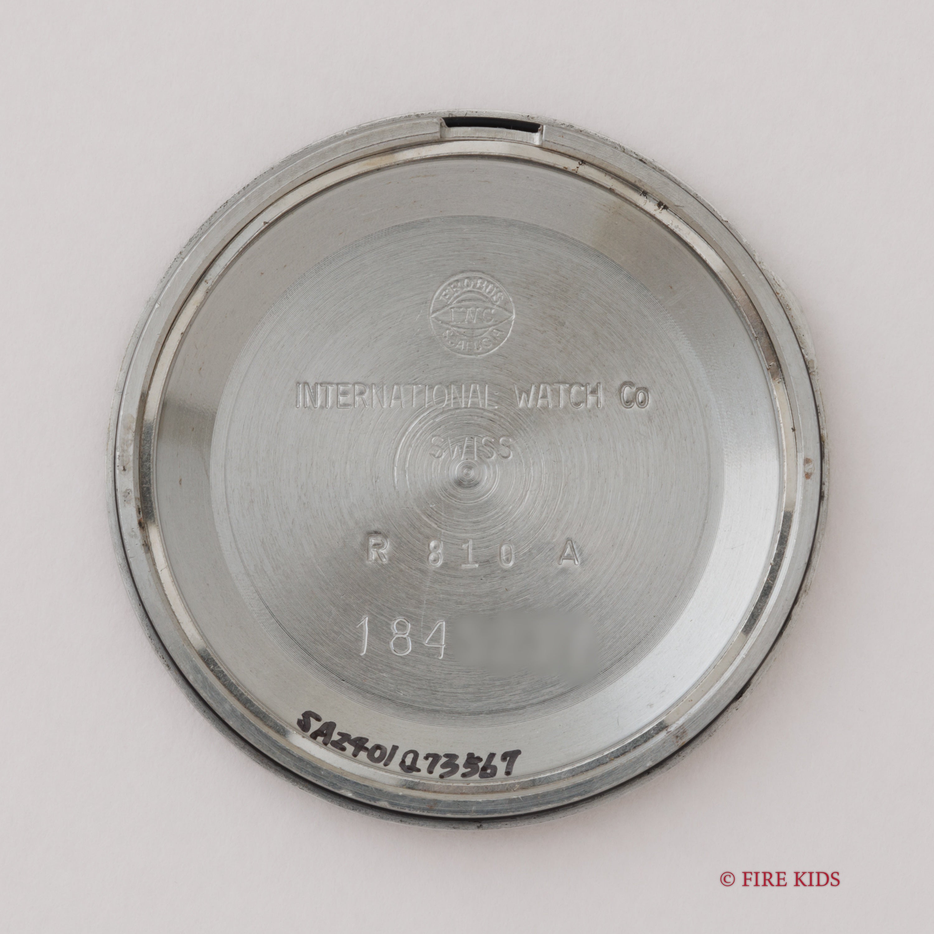 IWC 1967年製 ラウンドケース 自動巻き R810A Cal.854