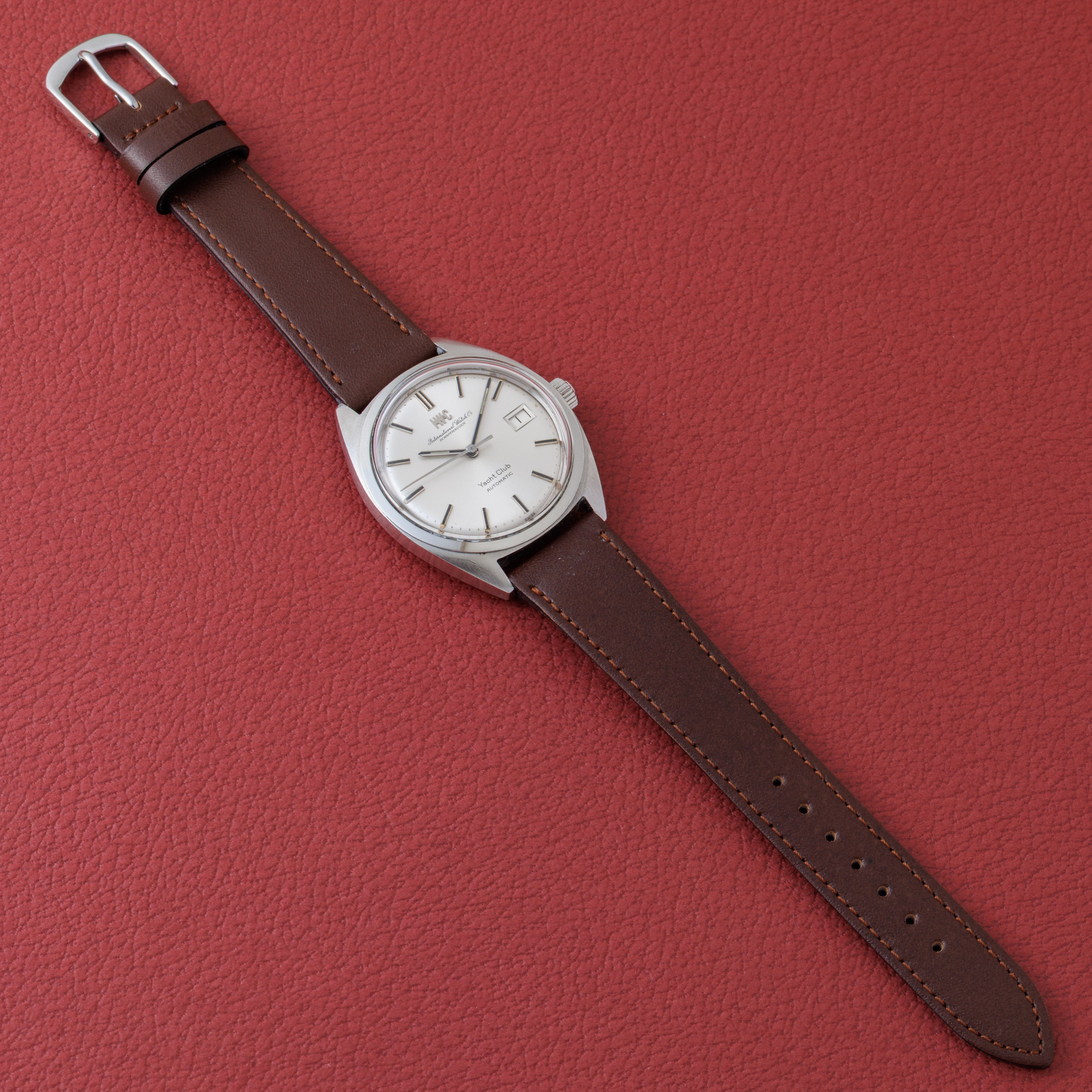 IWC ヨットクラブ 1971年製 シルバーダイヤル ペラトン式自動巻き Cal.8541B