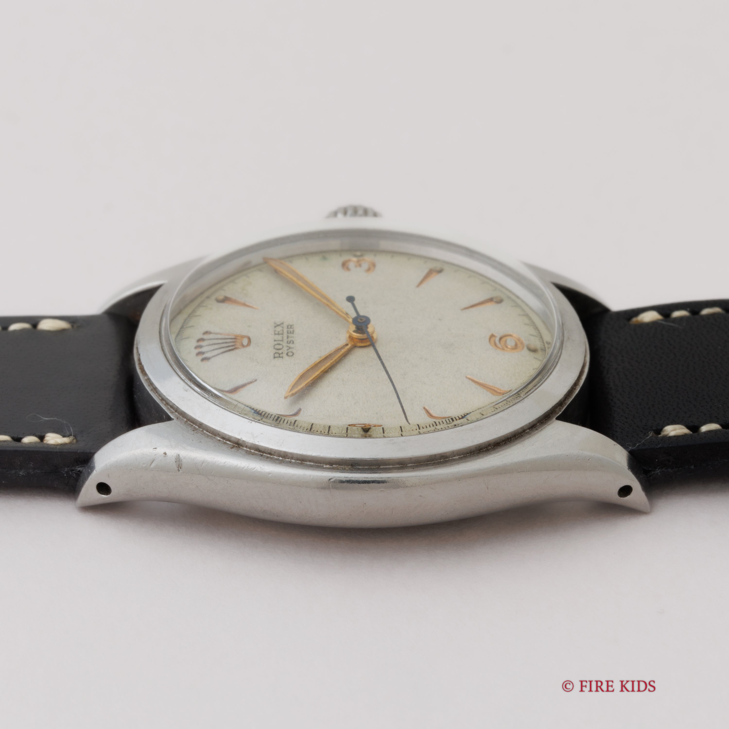 ロレックス オイスター Ref.6022 彫り込みインデックス 1953年製 スーパーオイスター Cal.710