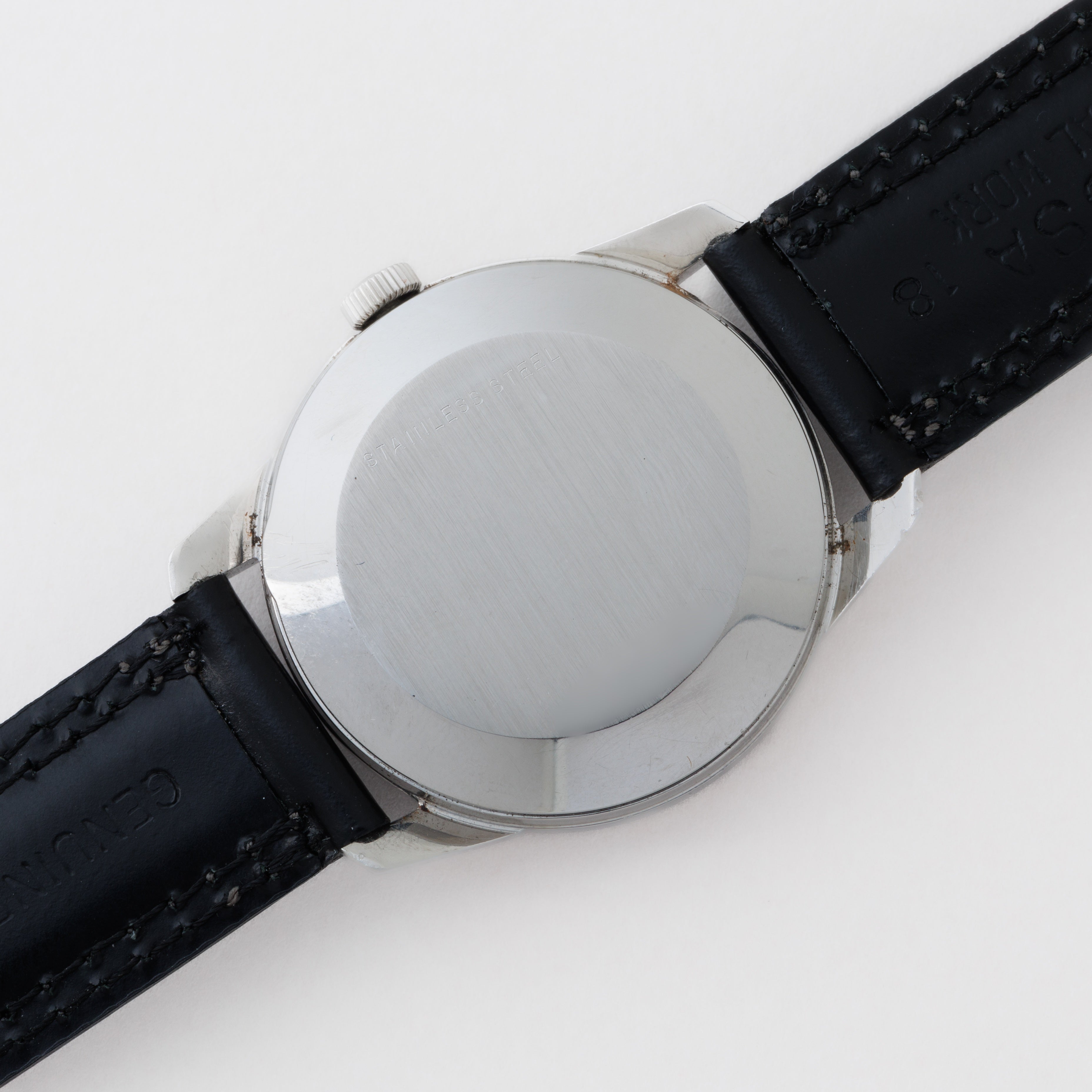 IWC ラウンドケース グレー文字盤 ペラトン式自動巻き 1970年製 Ref.R810AD Cal.854B