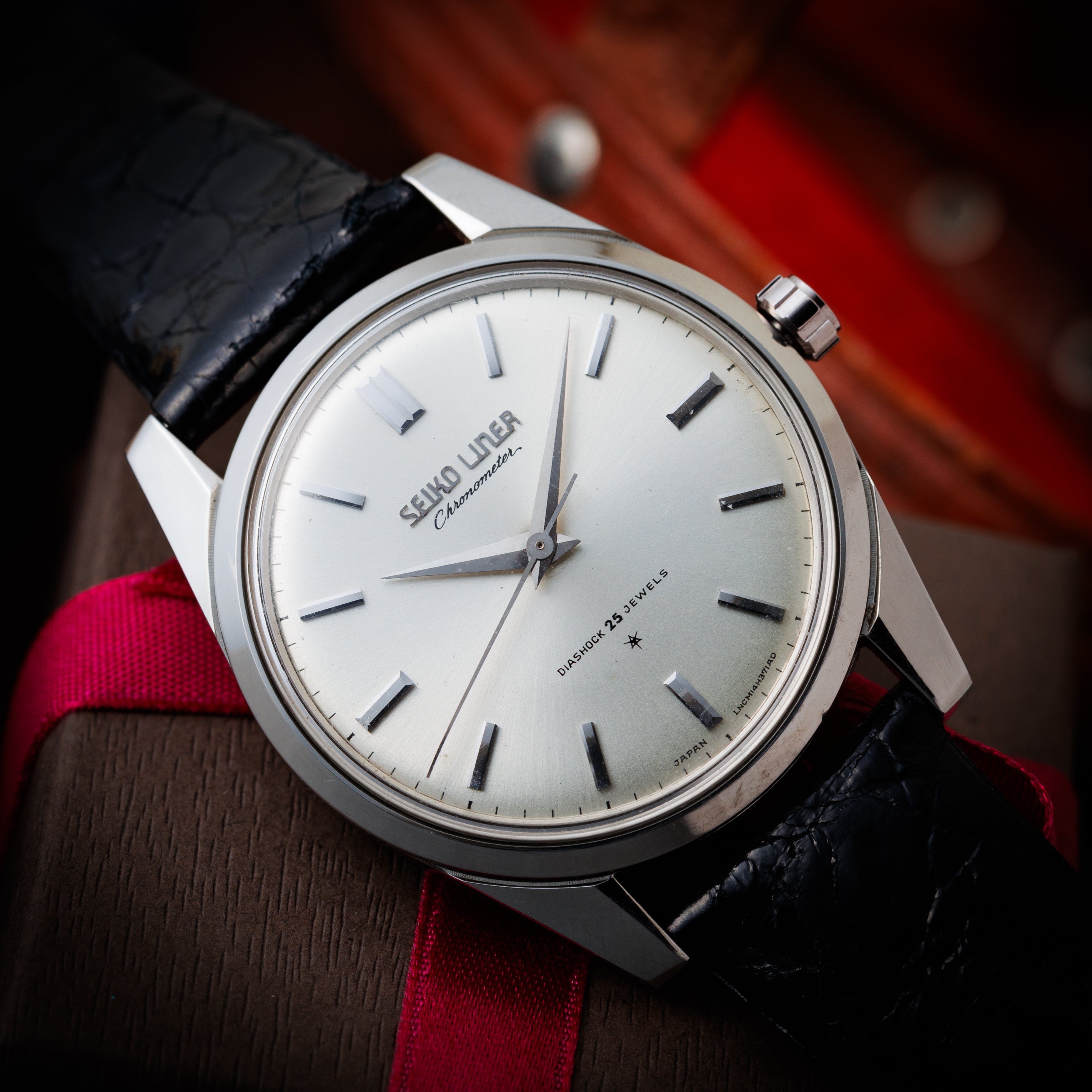 セイコー ライナー クロノメーター 1964年製 Ref.46999  箱、取説付 未使用品